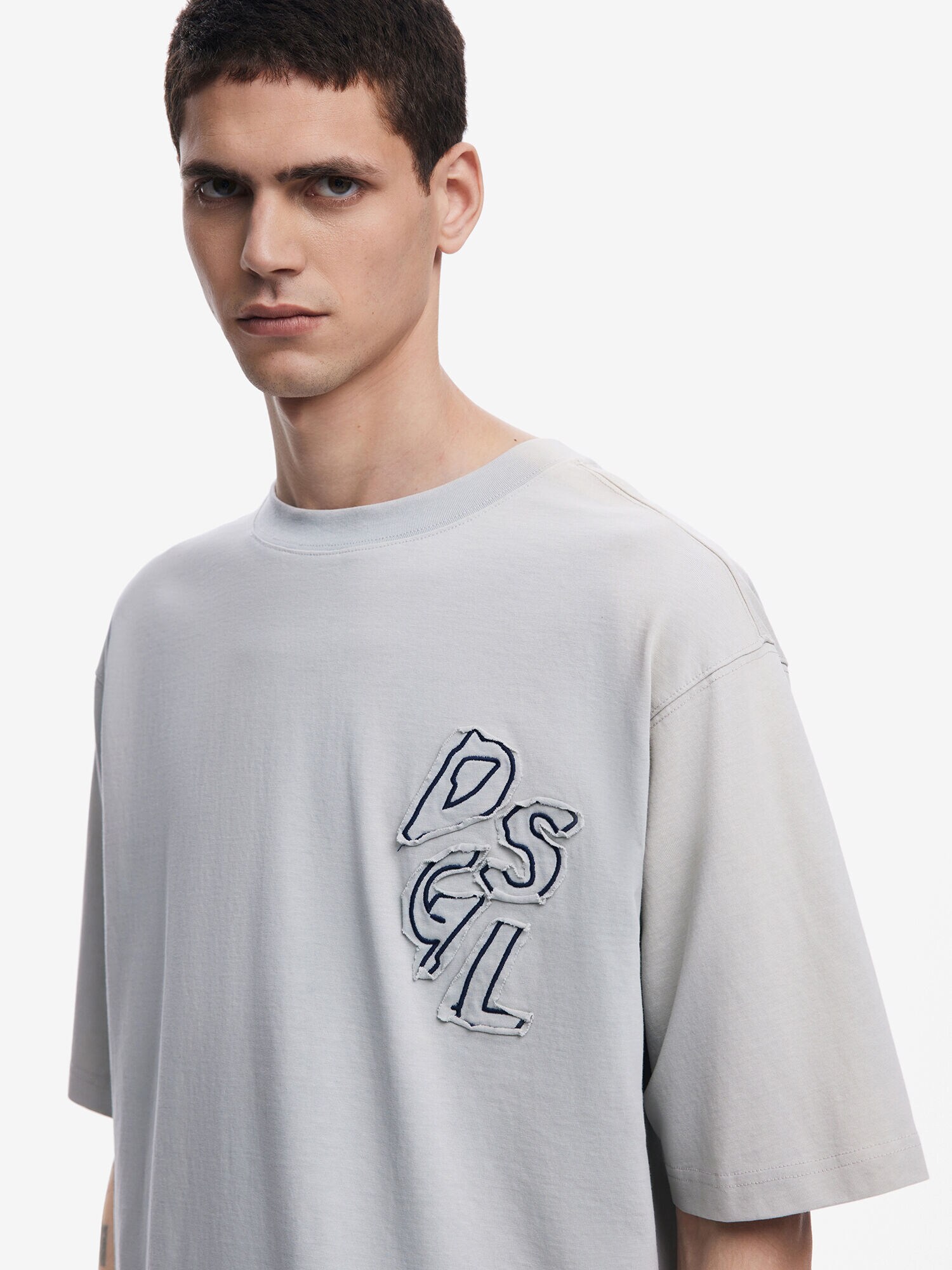 Desigual Tričko 'Mickey Mouse™' dymovo modrá / tmavomodrá (obrázok 5)