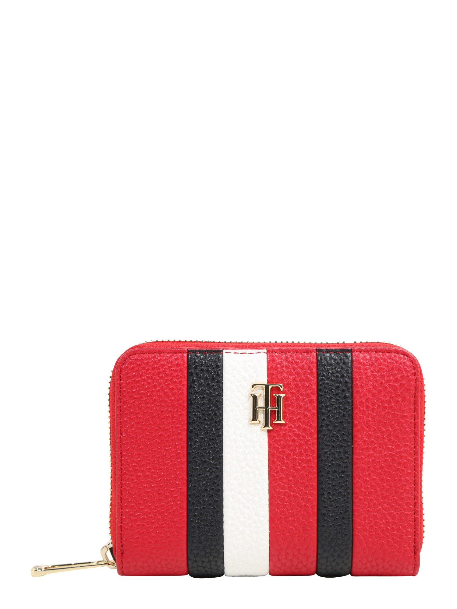 TOMMY HILFIGER Piniginė 'ESSENCE'  raudona / nakties mėlyna / balta