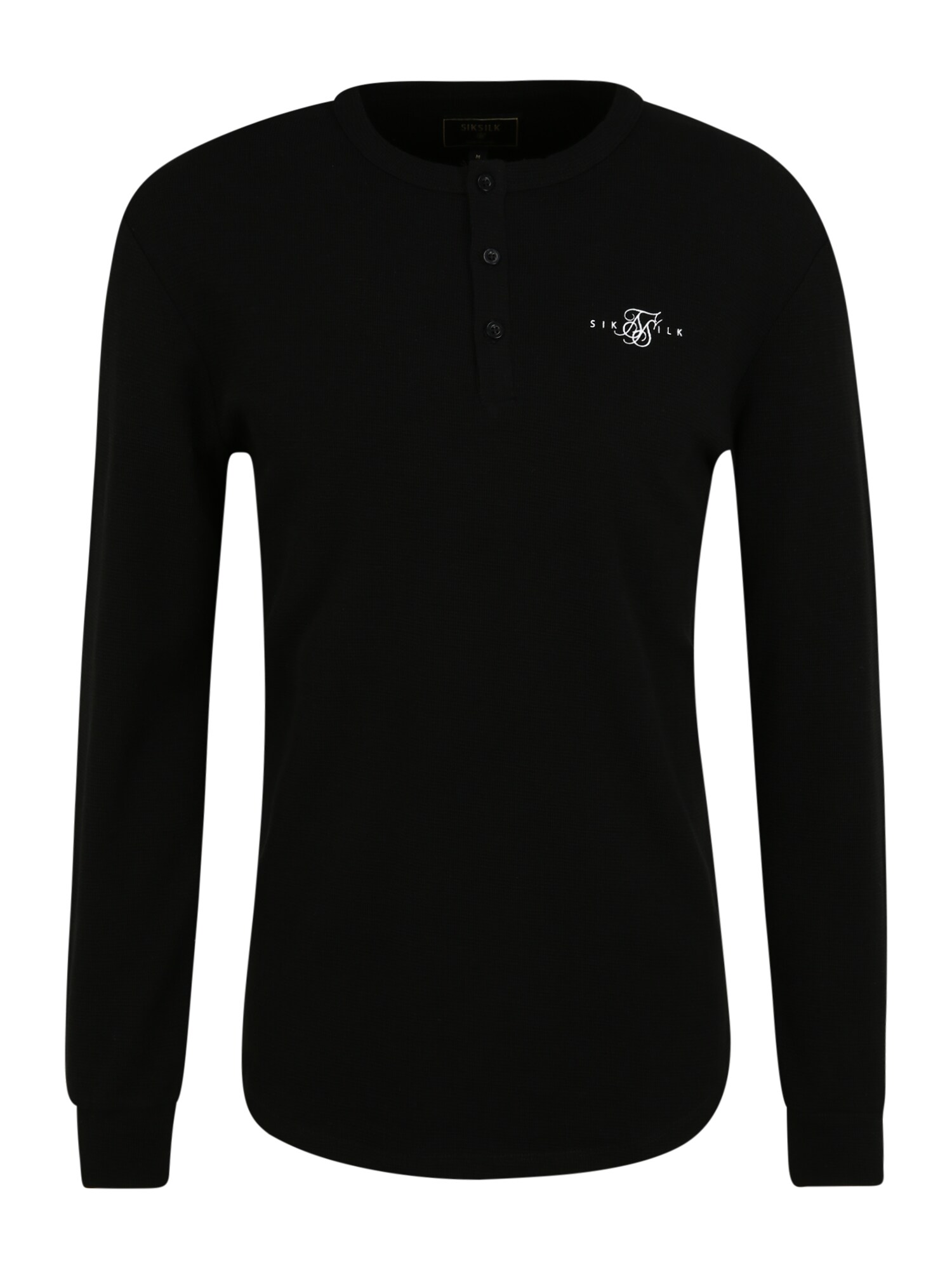 SikSilk Marškinėliai  juoda