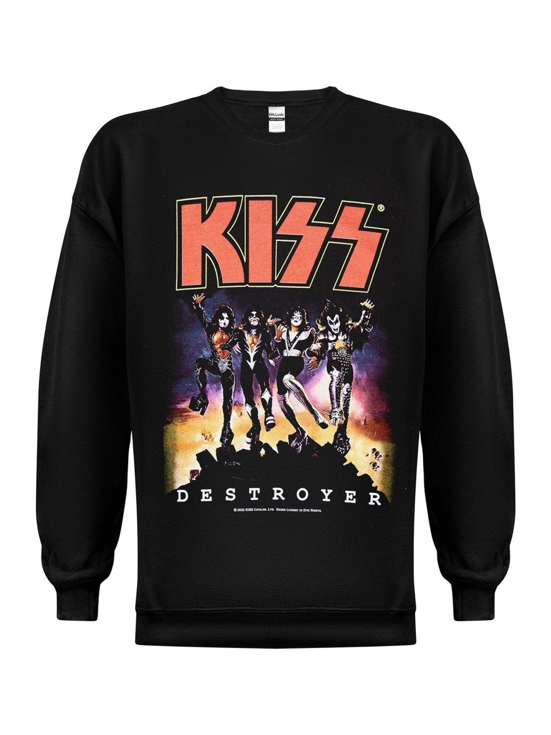 Kiss Sweatshirt 'Kiss Destroyer Album Cover Sweatshirt Sweatshirt' herr