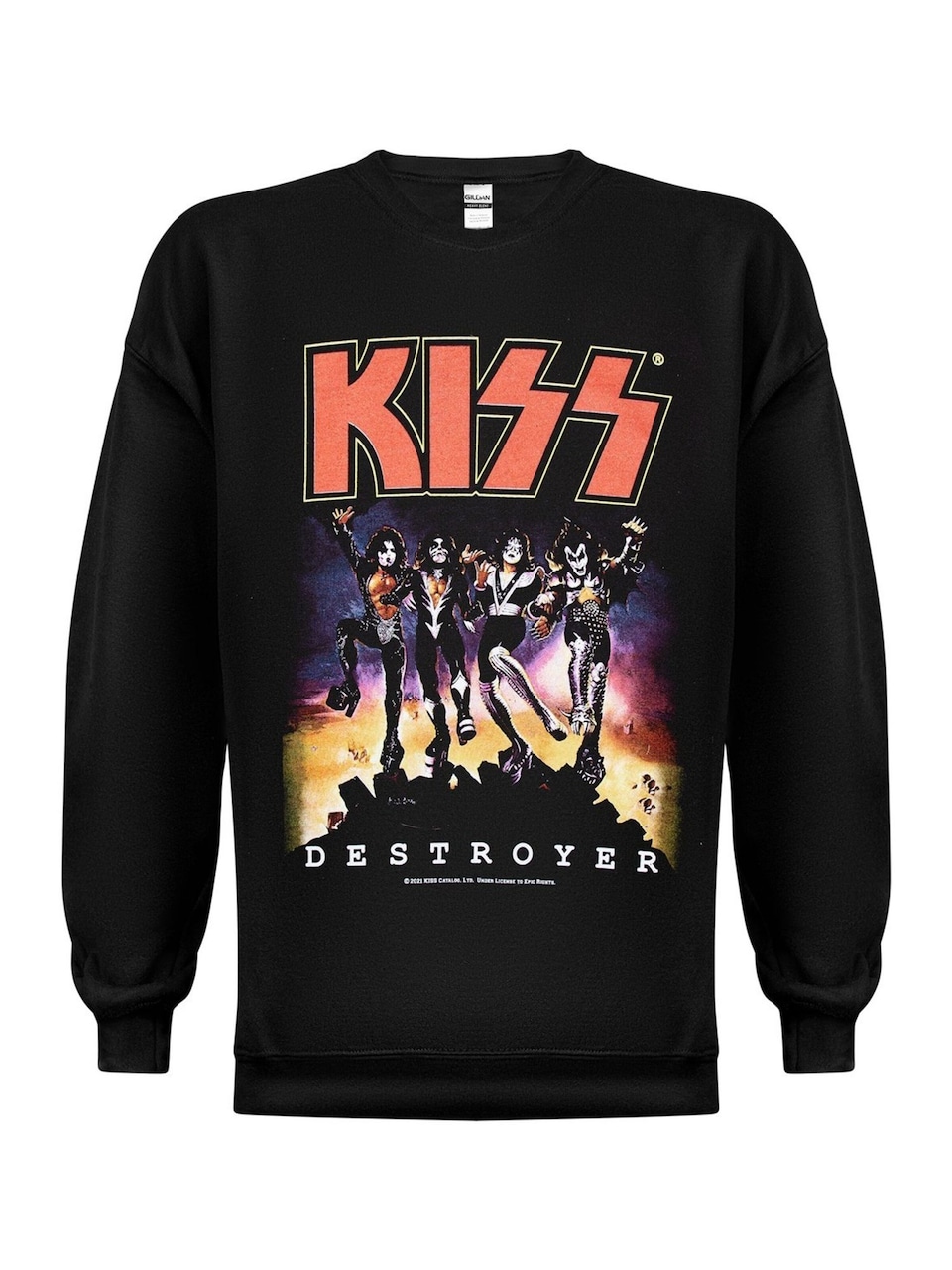 Sweatshirt 'Kiss Kiss Destroyer Album Cover Sweatshirt Sweatshirt'