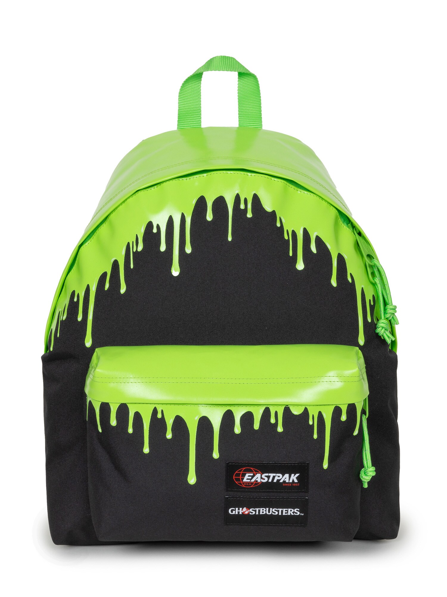 EASTPAK Rucsac Padded Pakr  verde limetă / negru