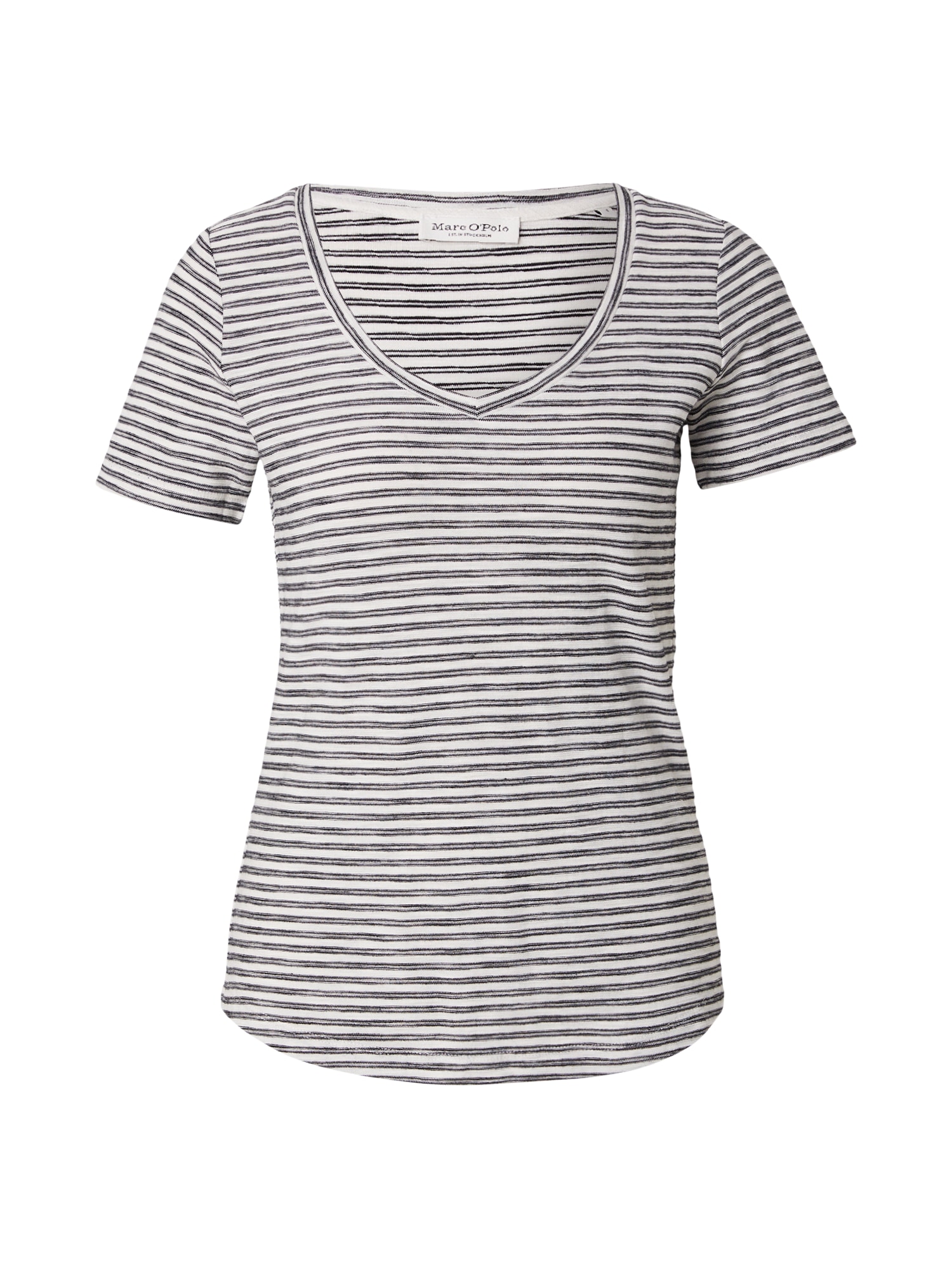 Marc OPolo Tricou negru / alb