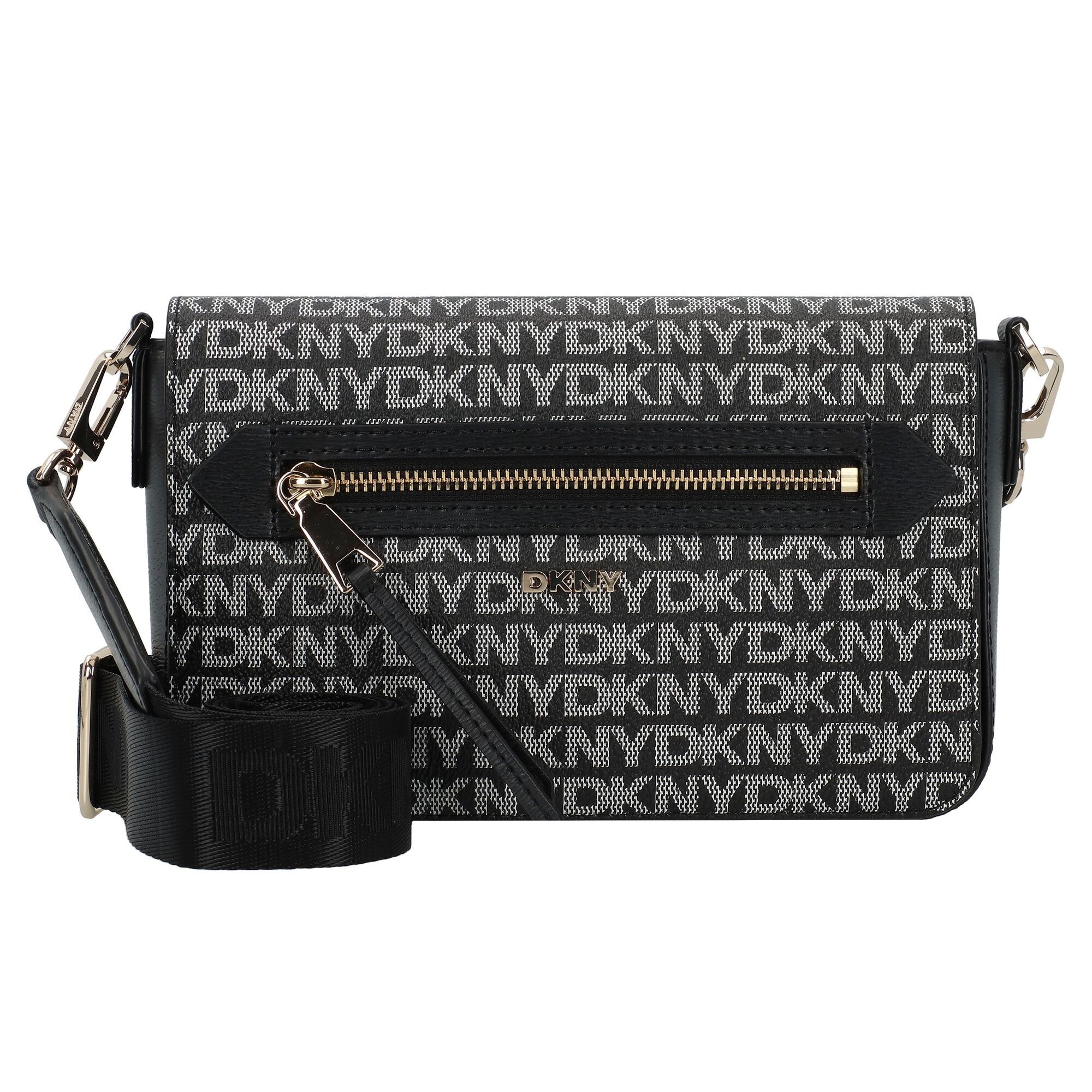 DKNY Geantă de umăr Bryant Ave gri / negru