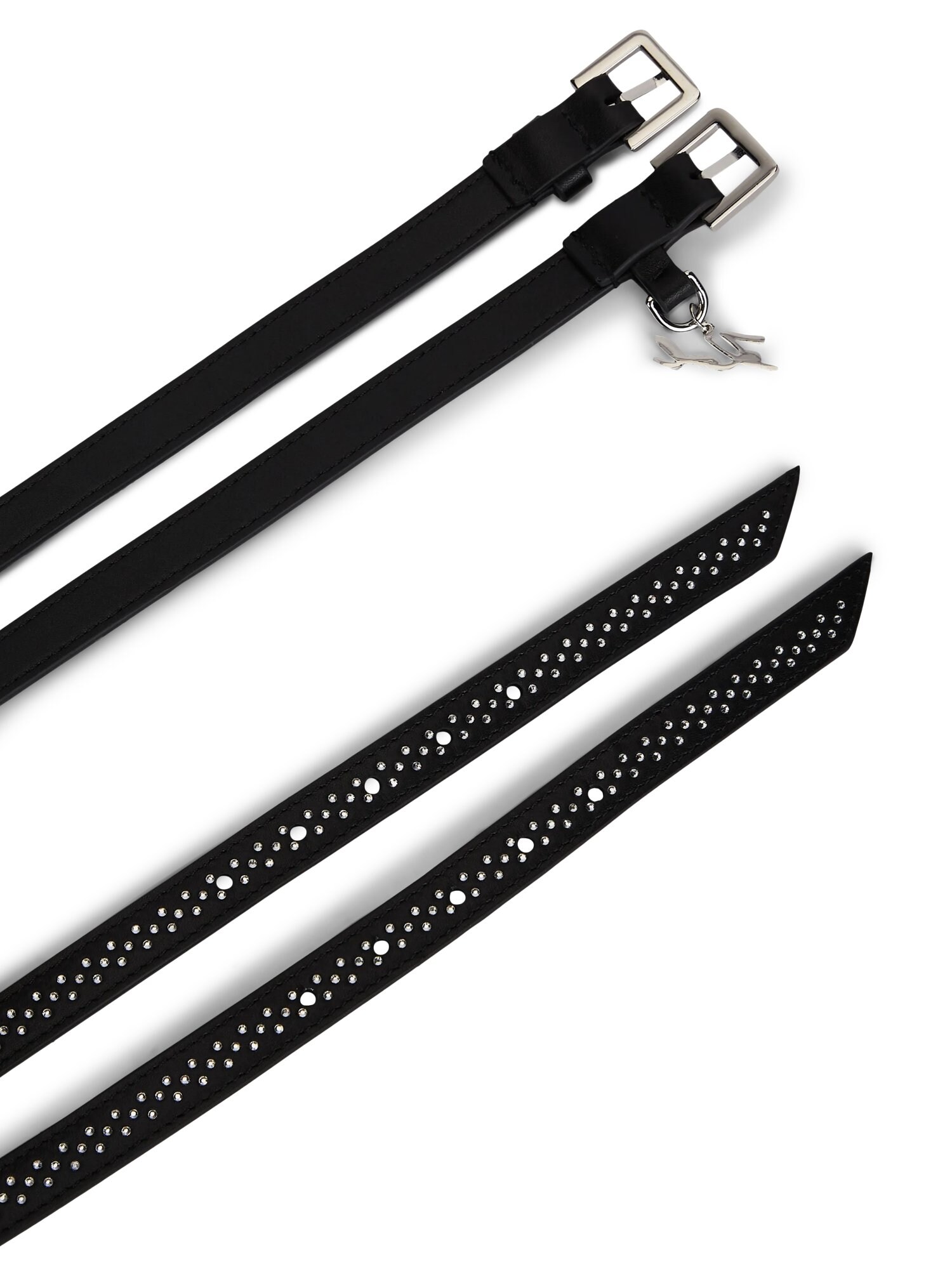 Karl Lagerfeld Cinturón negro / plata – imagen 11