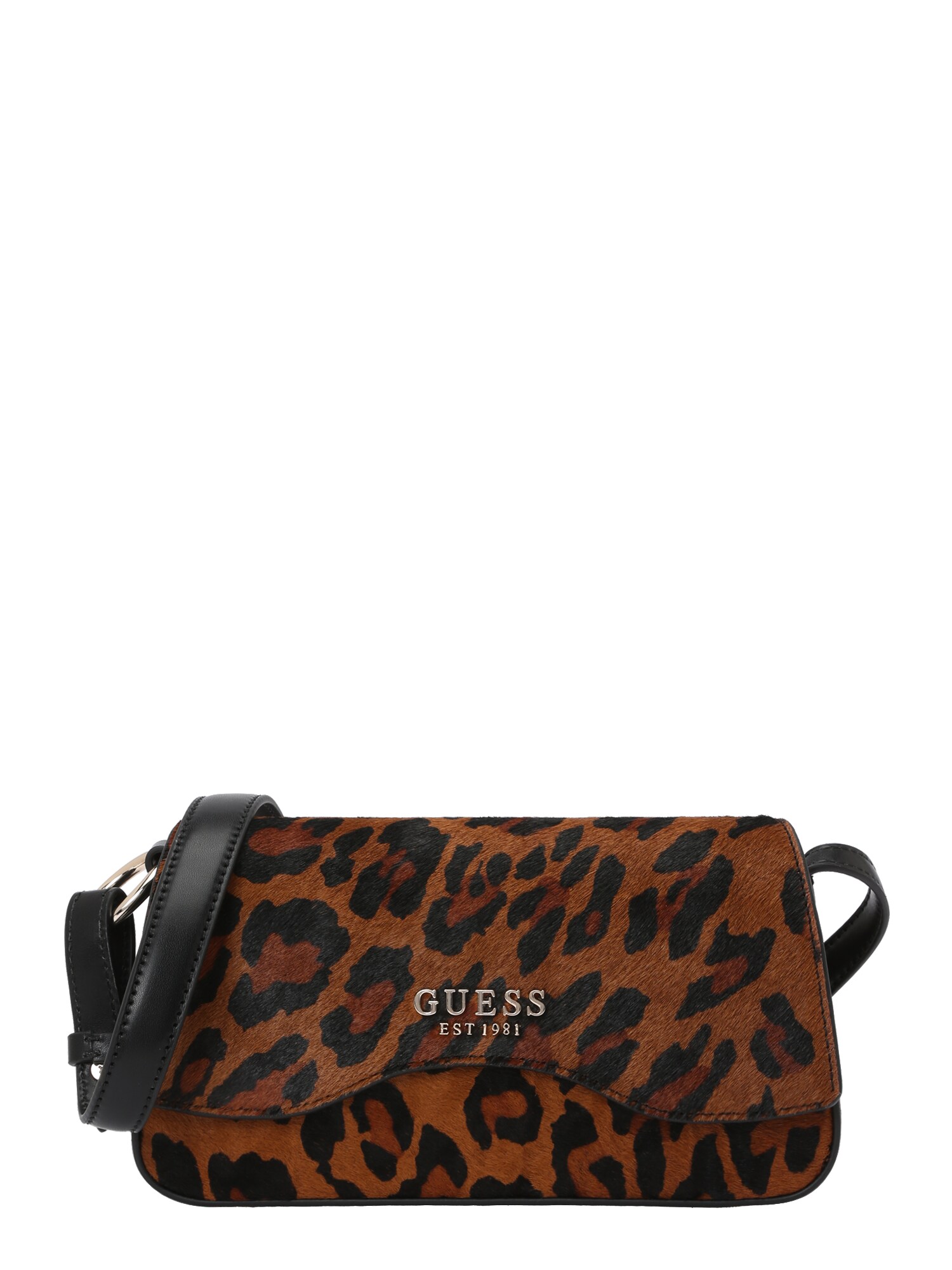 Guess Schoudertas Bruin / Ombergrijs / Zwart