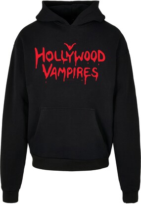 Merchcode Sweatshirt ‘Hollywood Vampires’ Rood / Zwart