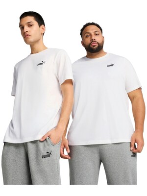 PUMA Camiseta 'Puma Ess Small No. 1 Logo Tee'  blanco