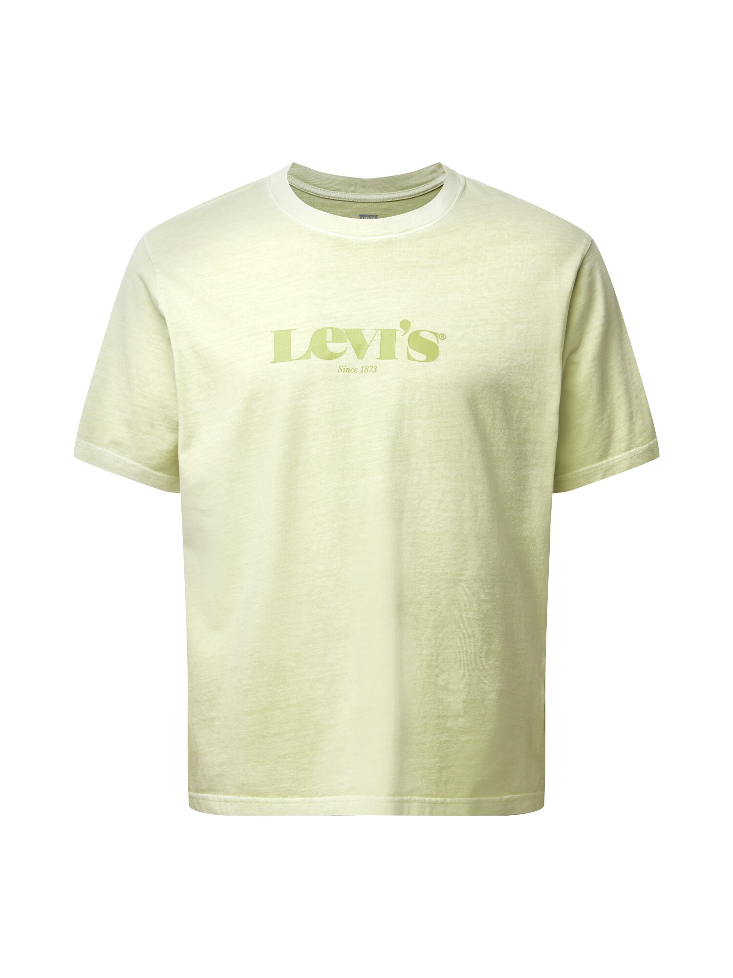 LEVI'S Marškinėliai 'SS RELAXED FIT'  žaliosios citrinos spalva