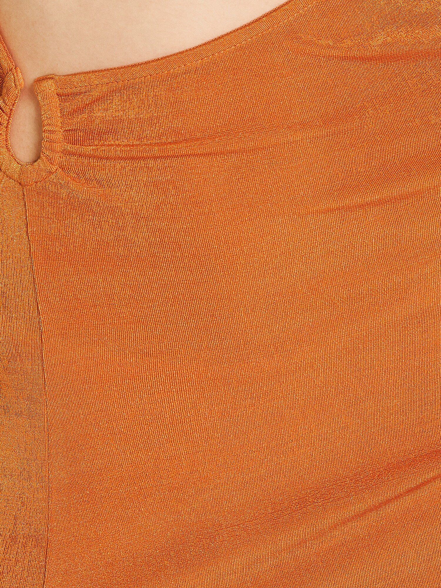 Bershka Šaty oranžová (obrázok 6)