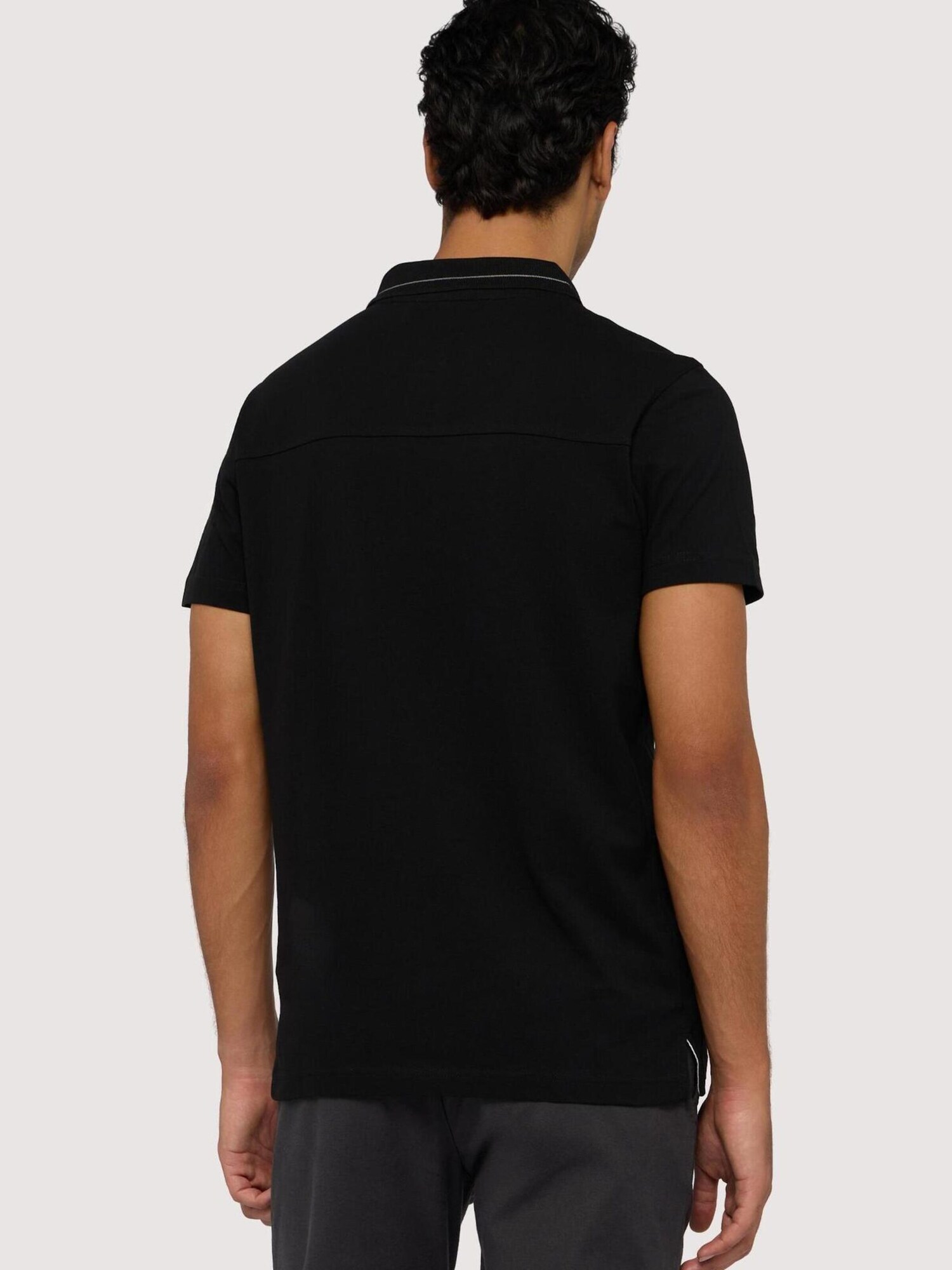 Trussardi Camiseta de fútbol negro – imagen 3