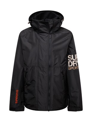 Superdry Functionele jas ‘Yachter’ Beige / Kreeft / Zwart