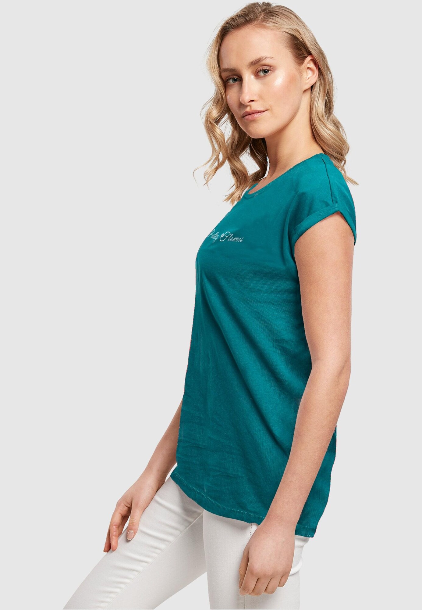 Thumbnail - Merchcode T-Shirt Pretty Flowers