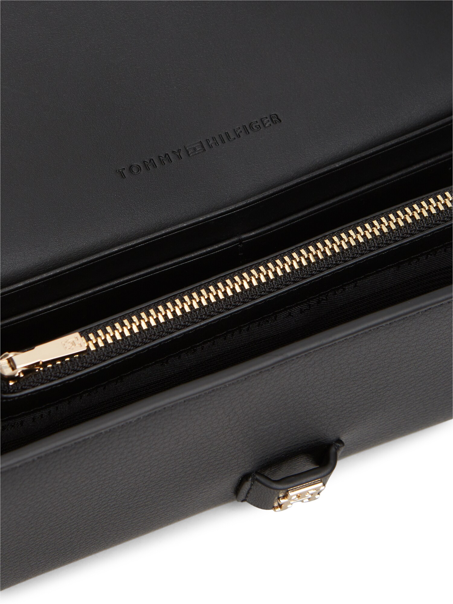 TOMMY HILFIGER Bolso de noche negro – imagen 2