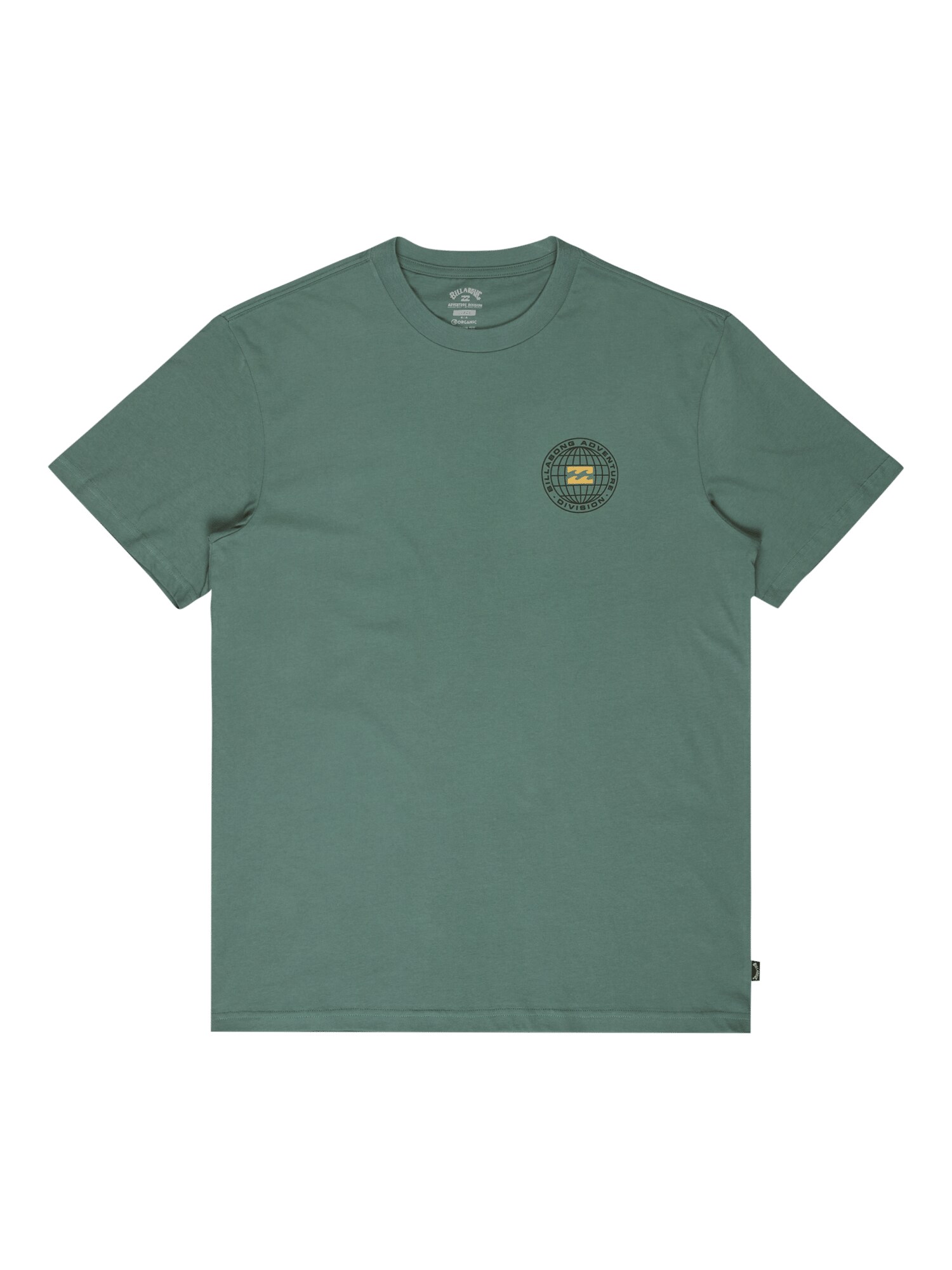 BILLABONG Tricou 'Rockies'  galben / verde pin / negru