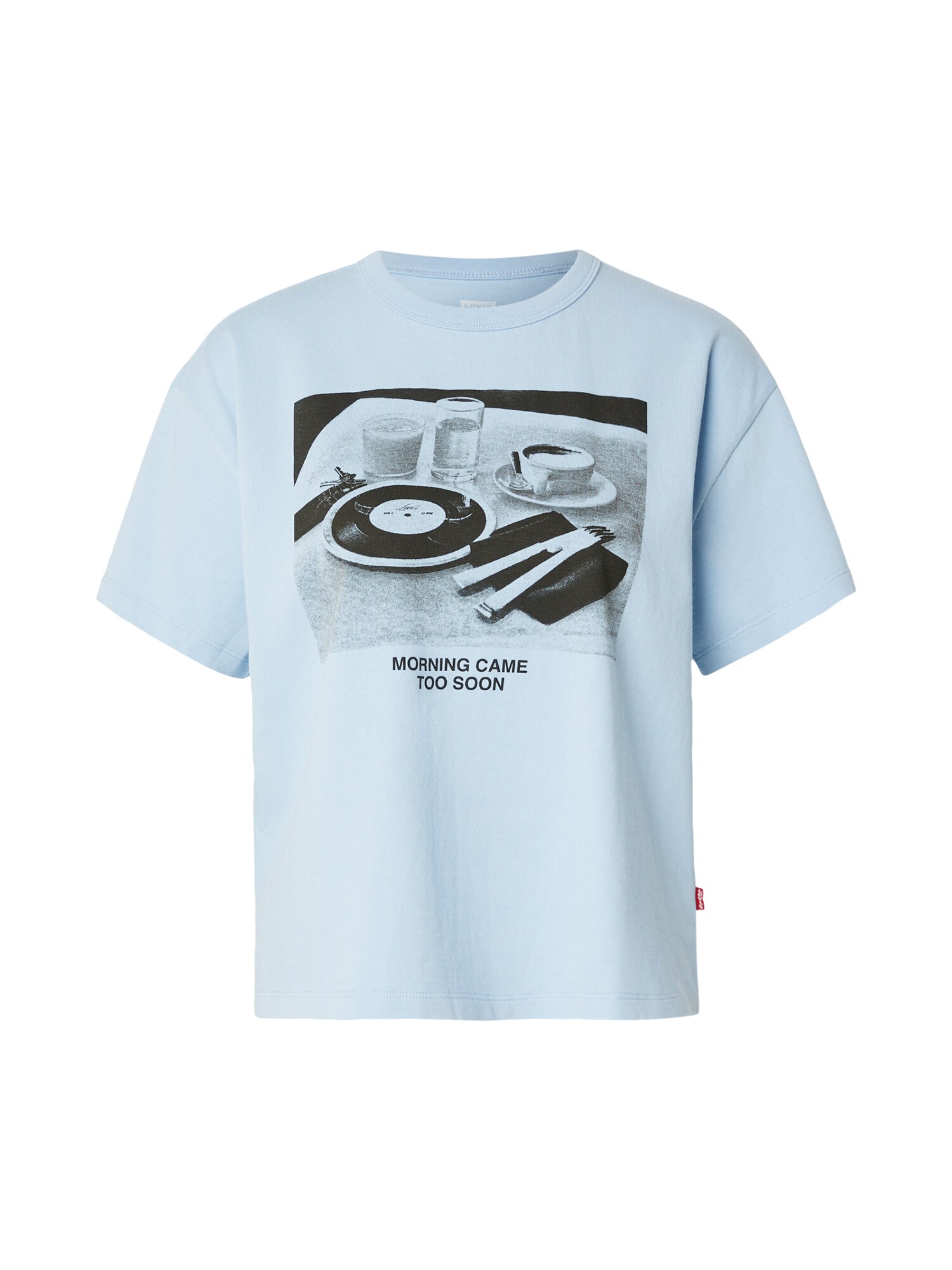 LEVI'S ® Tričko 'VINTAGE'  svetlomodrá / svetlosivá / čierna / biela