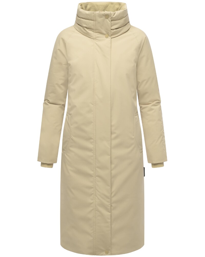 NAVAHOO Mantel 'Traumblüte 14' Damen Größe S beige Wintermantel