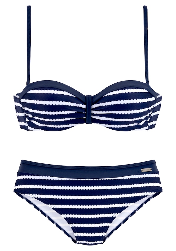 LASCANA, Bikini, kék, 3 kép a 4 közül