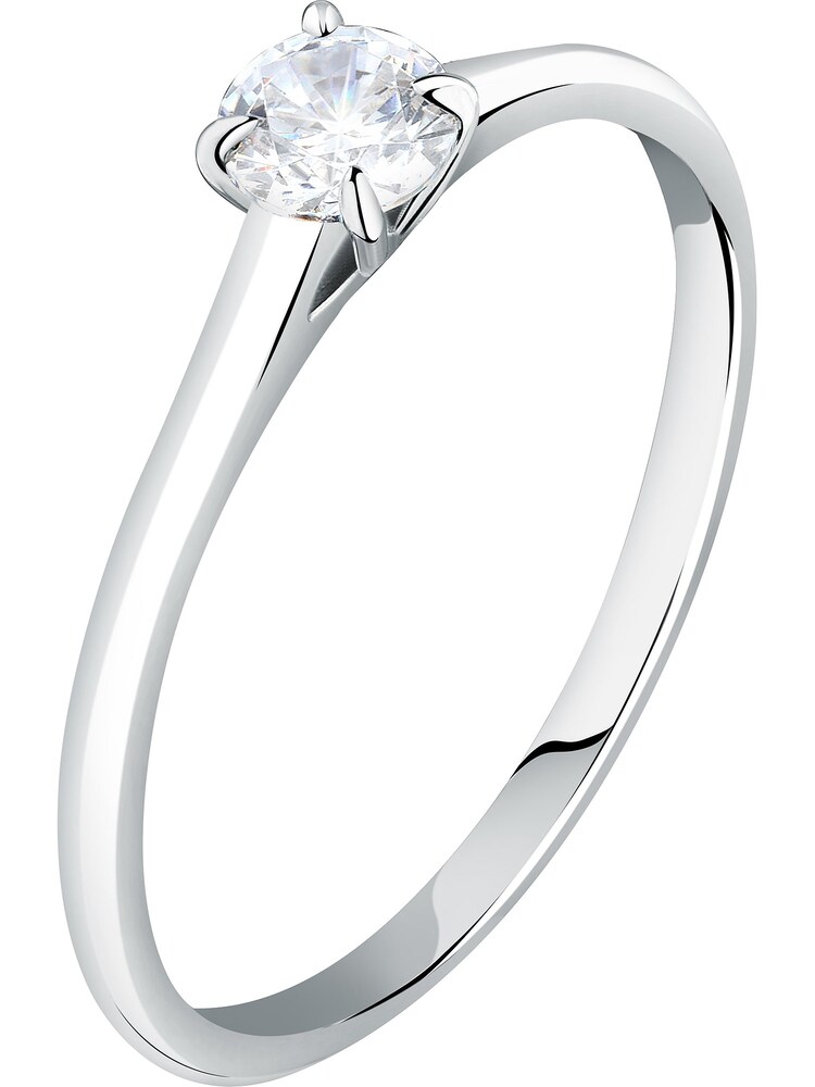 Live Diamond Ring Damen Größe 56 silber