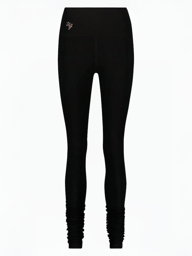 Urban Goddess Yoga & Activewear Leggings 'Gaia Yoga & Pilates' Damen Größe XL schwarz