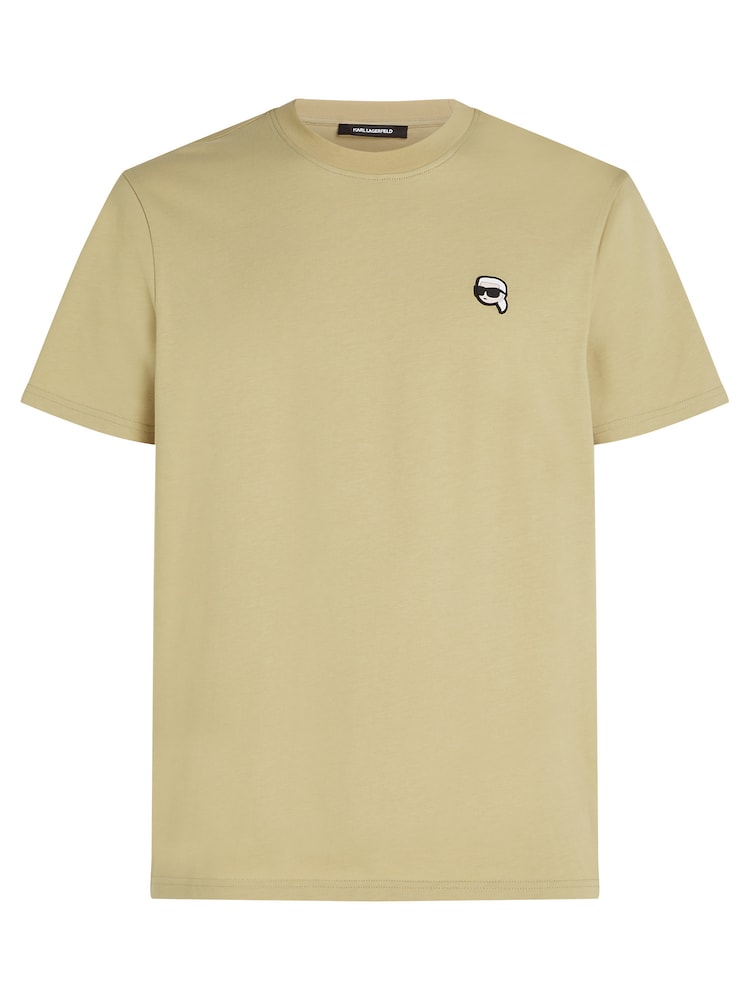 Karl Lagerfeld Póló 'IKON' Férfi barna , Méret XS