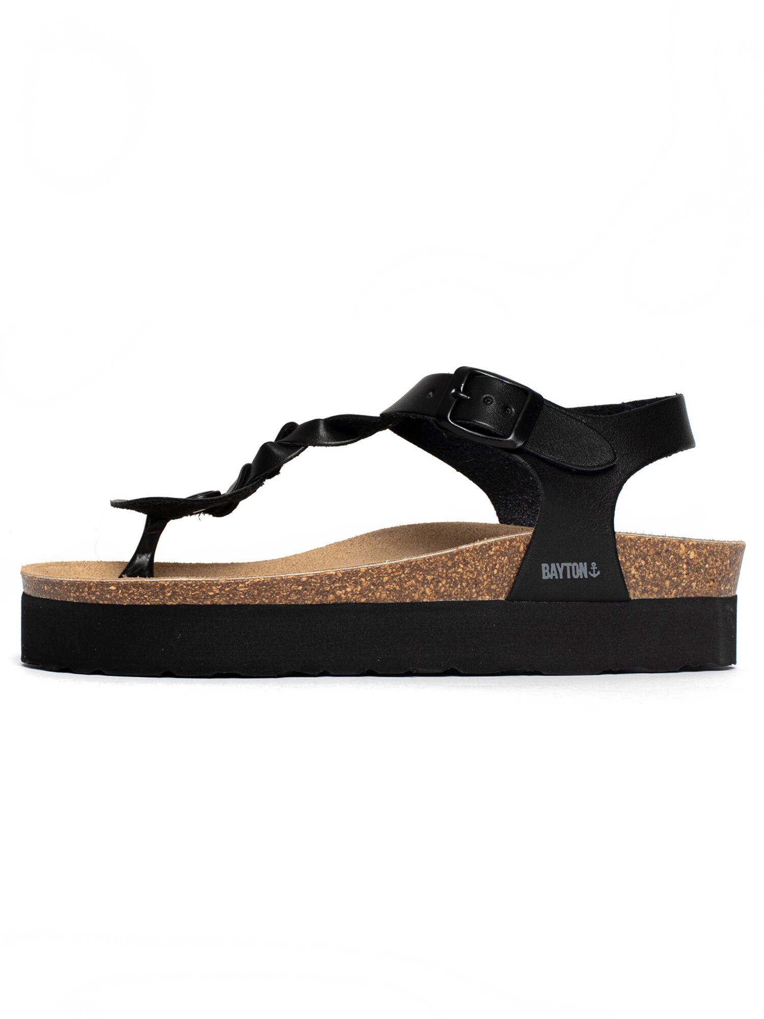 Bayton Flip-flops Badajoz  maro / gri închis / negru