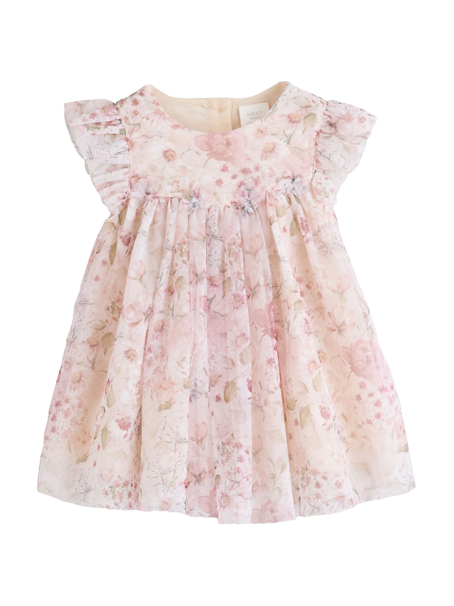 Next Rochie  verde / roz / roz pastel