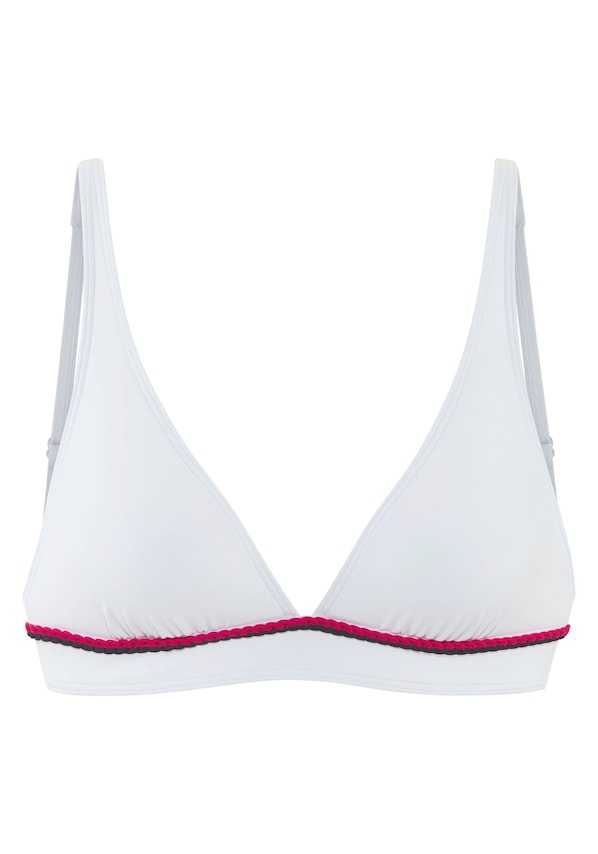 s.Oliver, Bikini felső, fehér, 3 kép a 4 közül