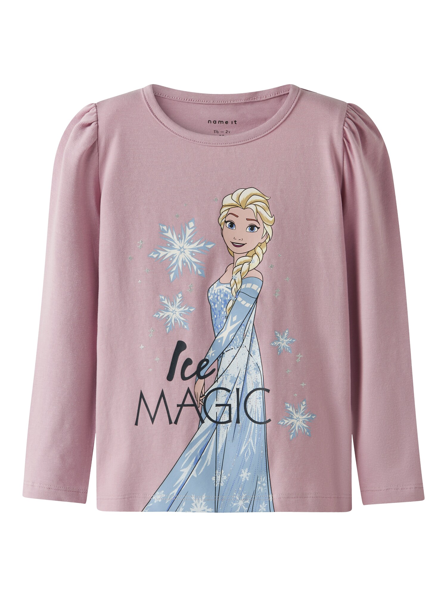 NAME IT Póló 'NMFOSMA FROZEN'  világoskék / orgona / fehér akciós termékkép 1