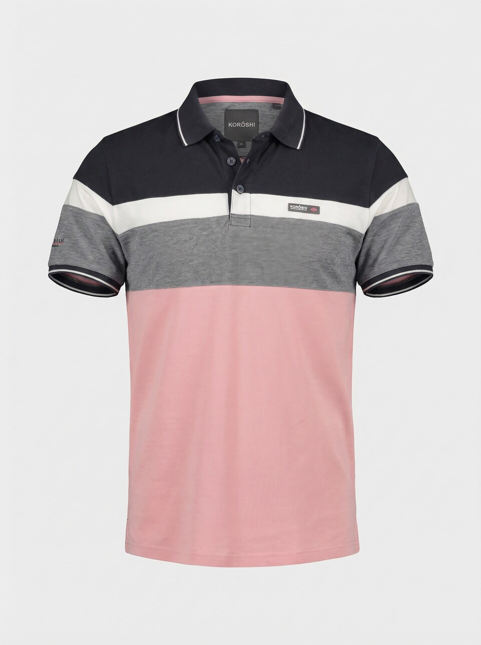T-shirt grå / rosa / svart