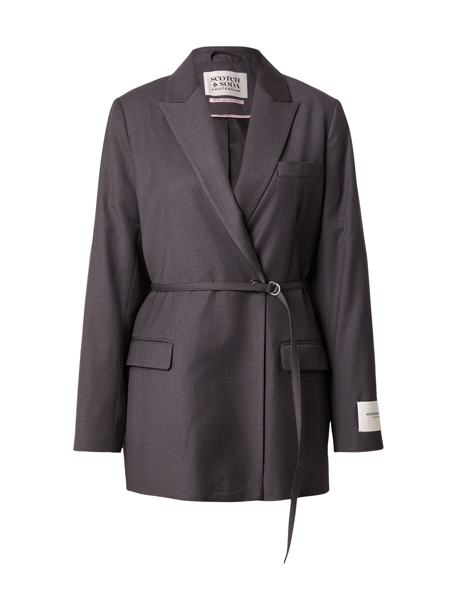 SCOTCH & SODA Sacou CORE  gri metalic