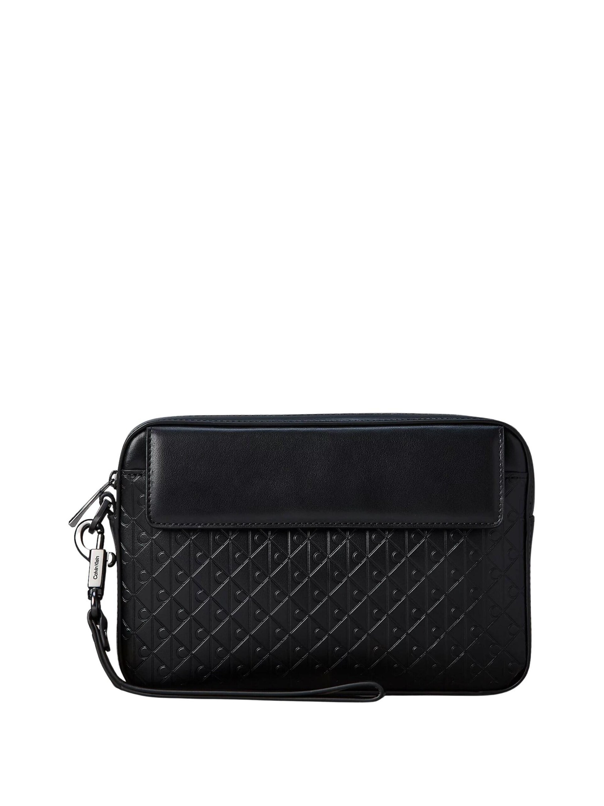 Calvin Klein Axelremsväska 'CALVIN KLEIN REFINED EMBLEM MIX POUCH BORSA' herr