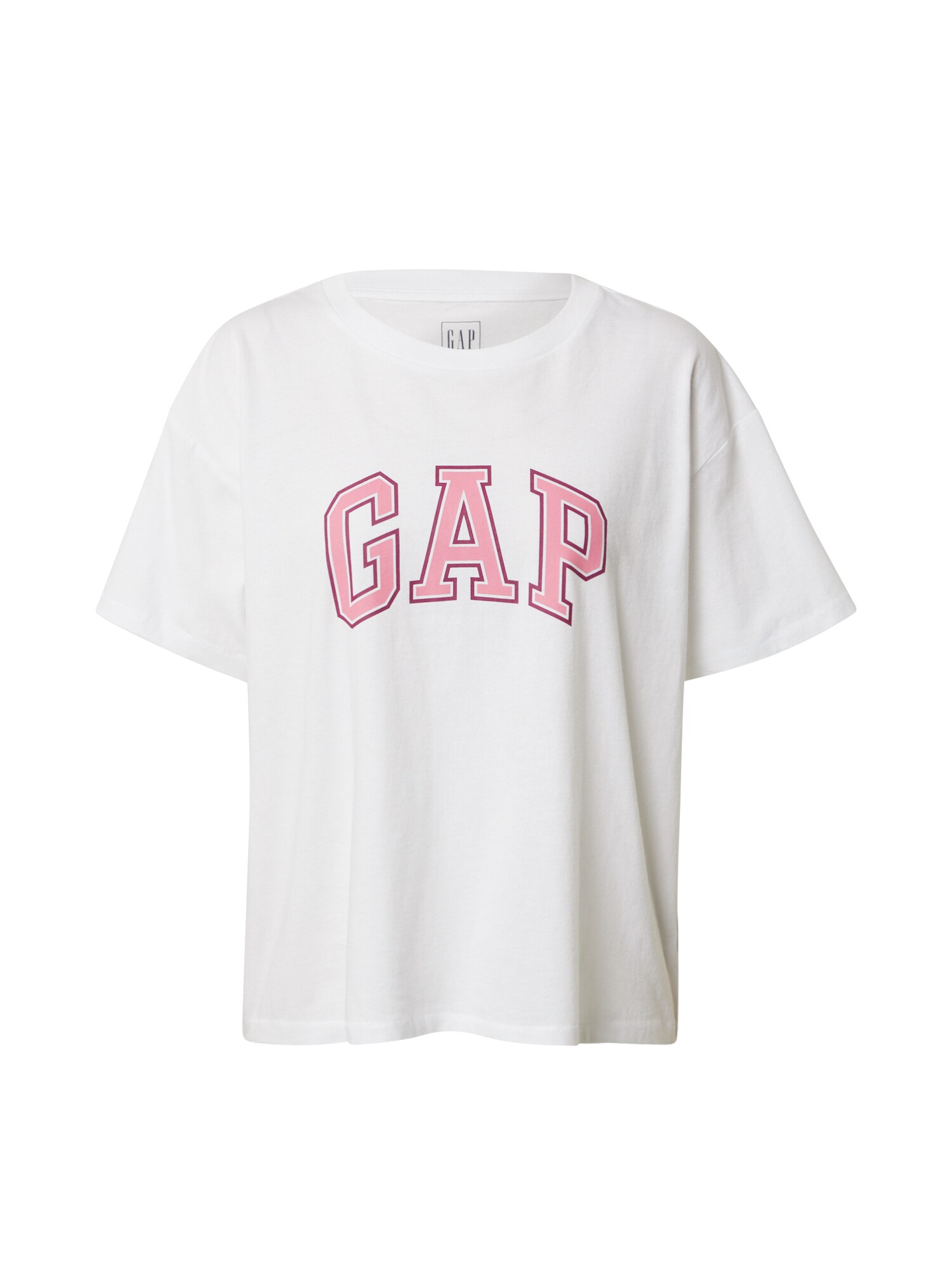 GAP Marškinėliai  balta / rožinė