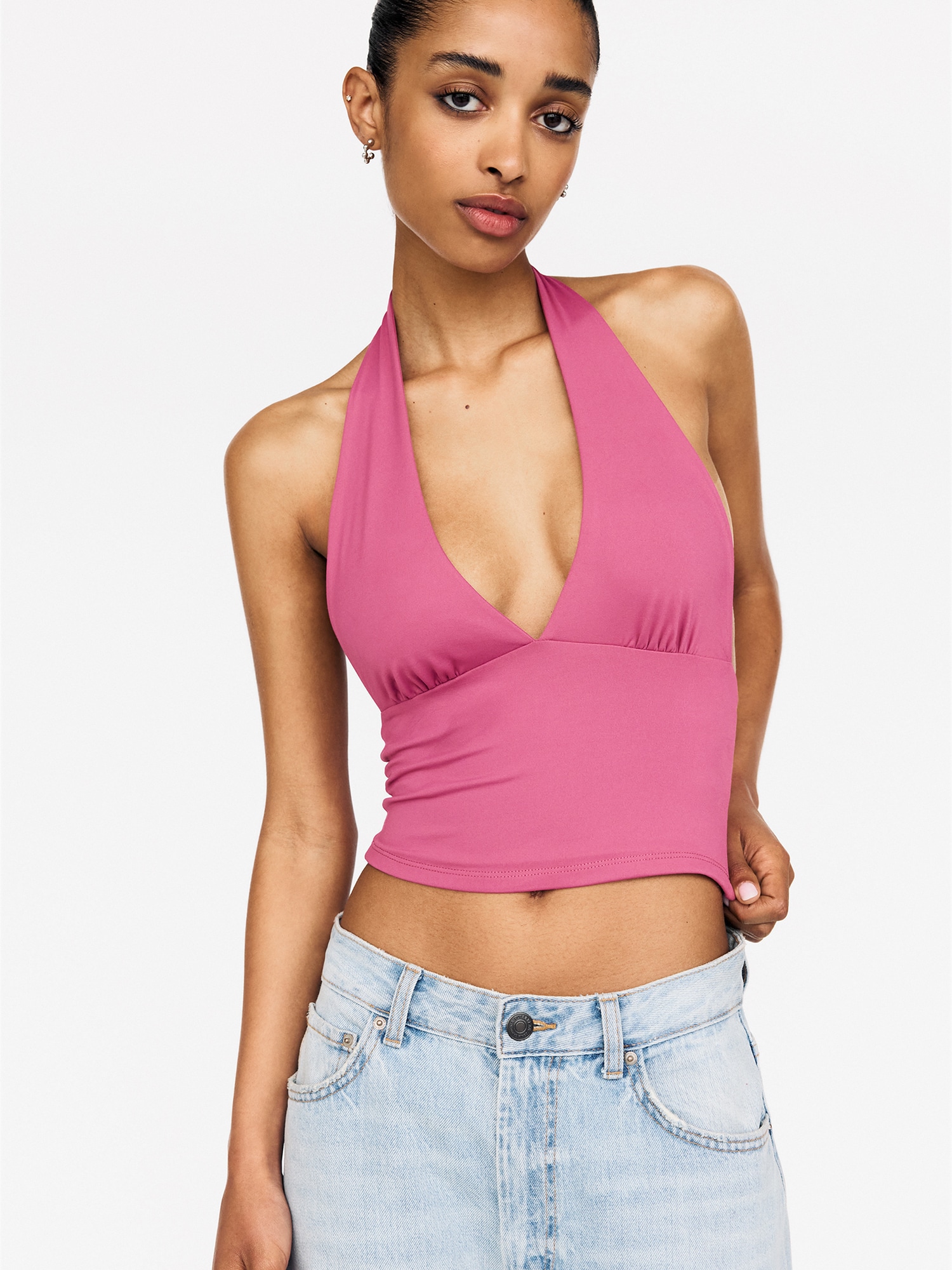Pull&Bear Top málna termék 2. képe