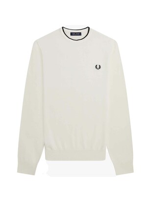 Fred Perry Trui Zwart / Wit