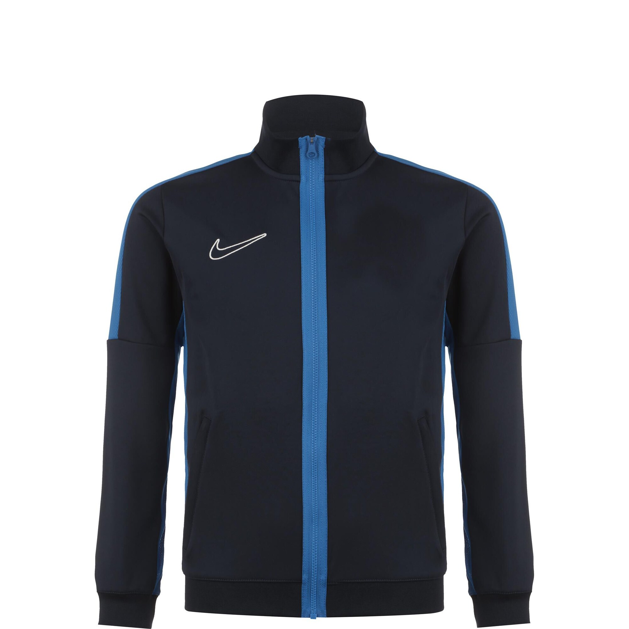 NIKE Športová bunda 'Academy 23' modrá / tmavomodrá