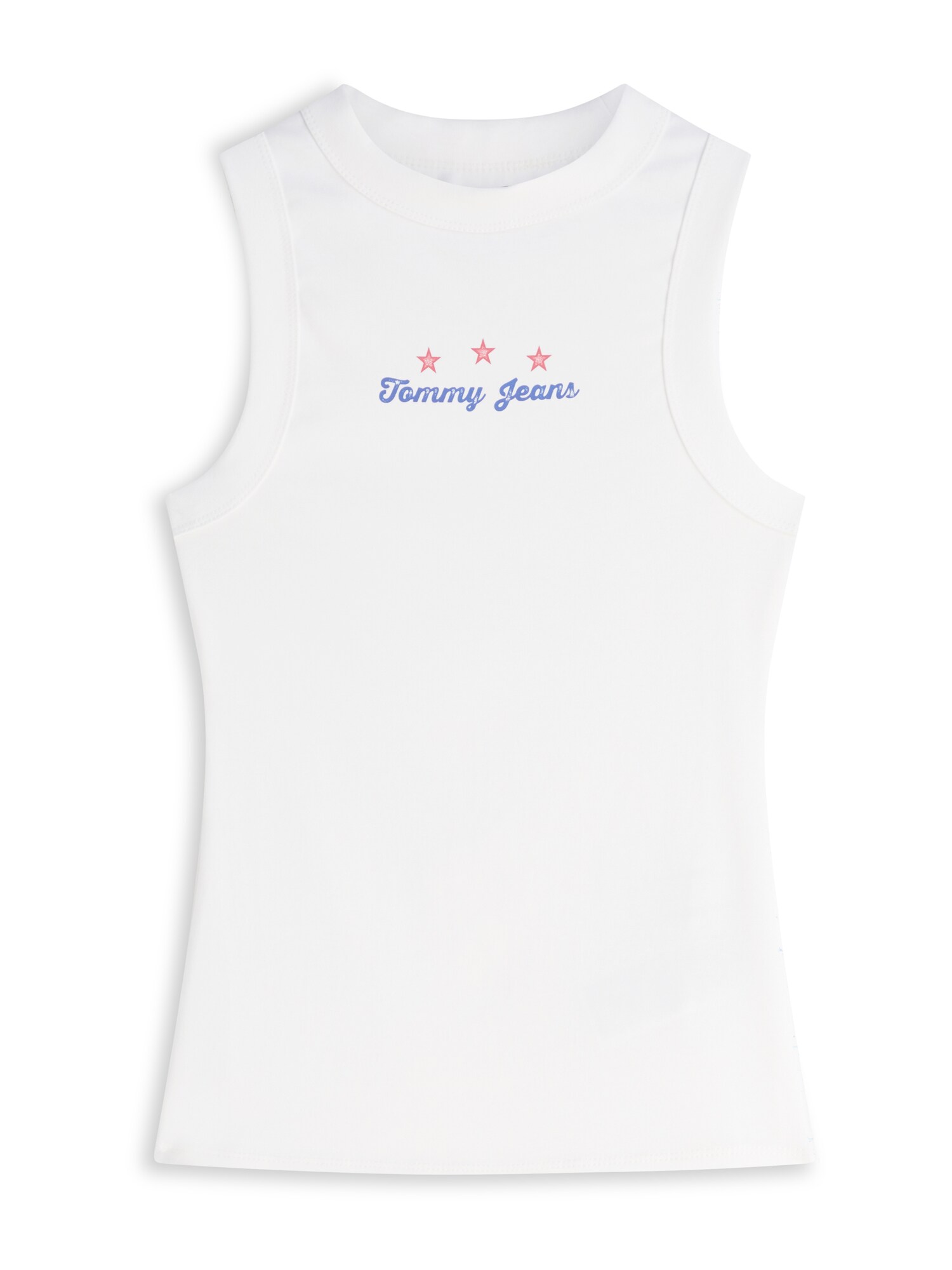 Tommy Jeans Top 'Logo Slim Tank'  azul real / melón / blanco