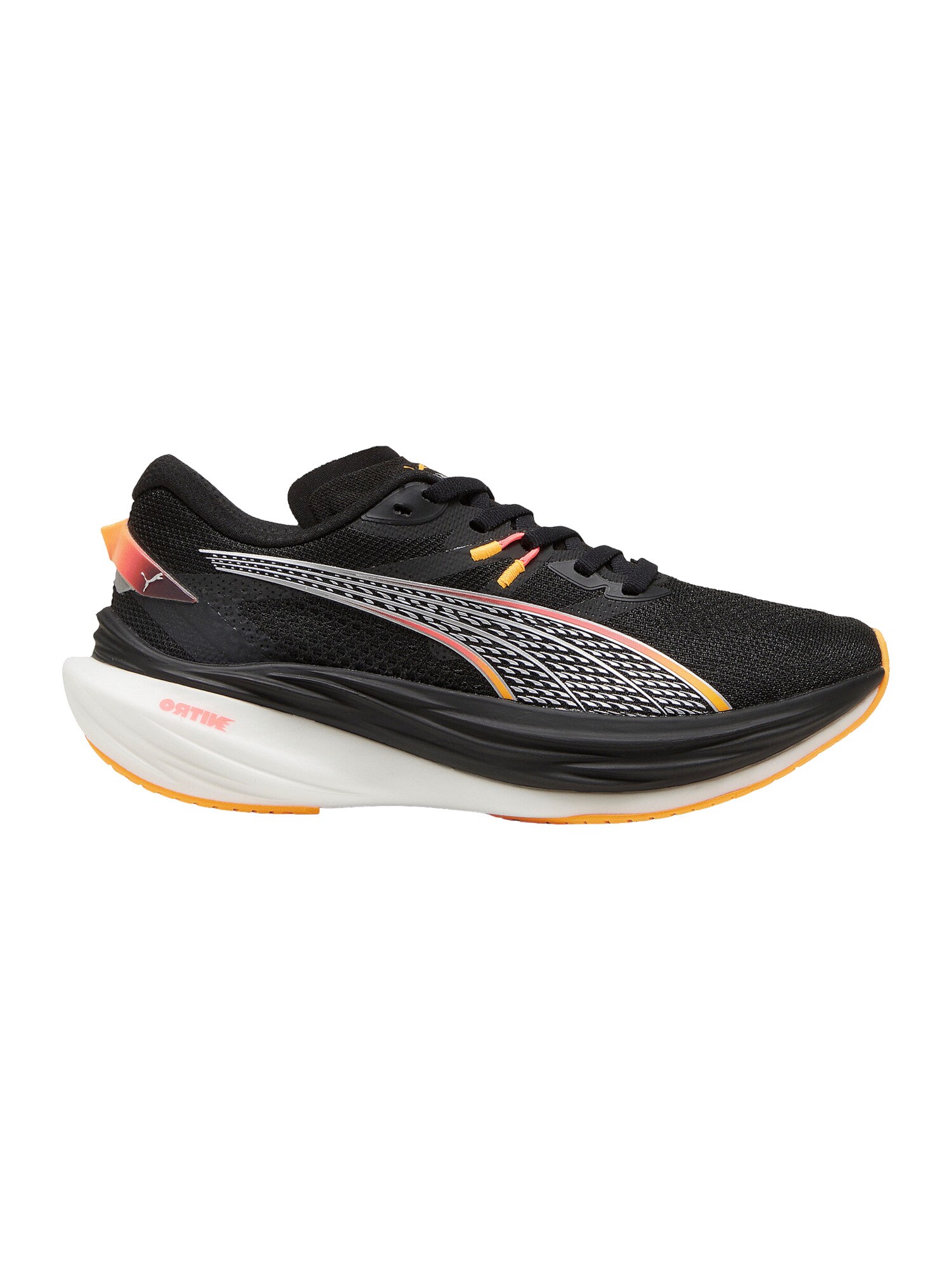 PUMA Sneaker de alergat Deviate Nitro™ 3  portocaliu / roșu pepene / negru / alb