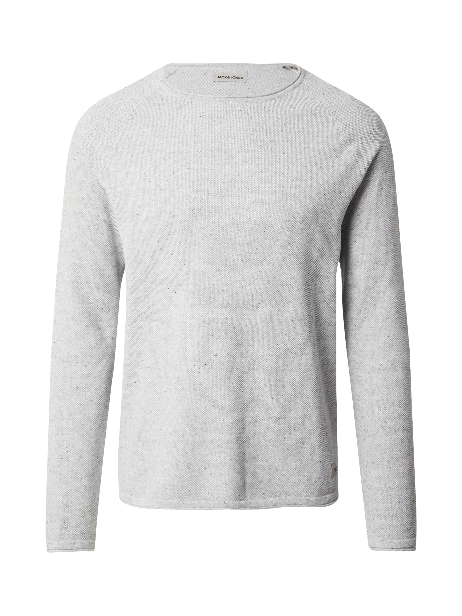 JACK & JONES Pulóver 'JJEHill'  szürke melír akciós termékkép 1