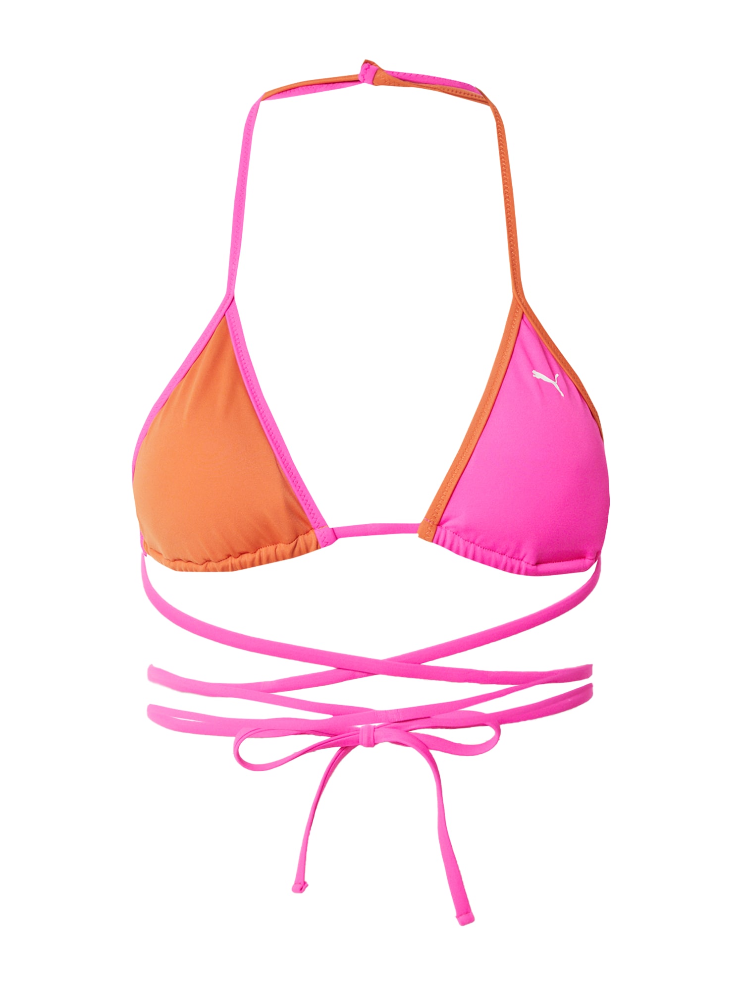 PUMA Bikini zgornji del  oranžna / roza / off-bela