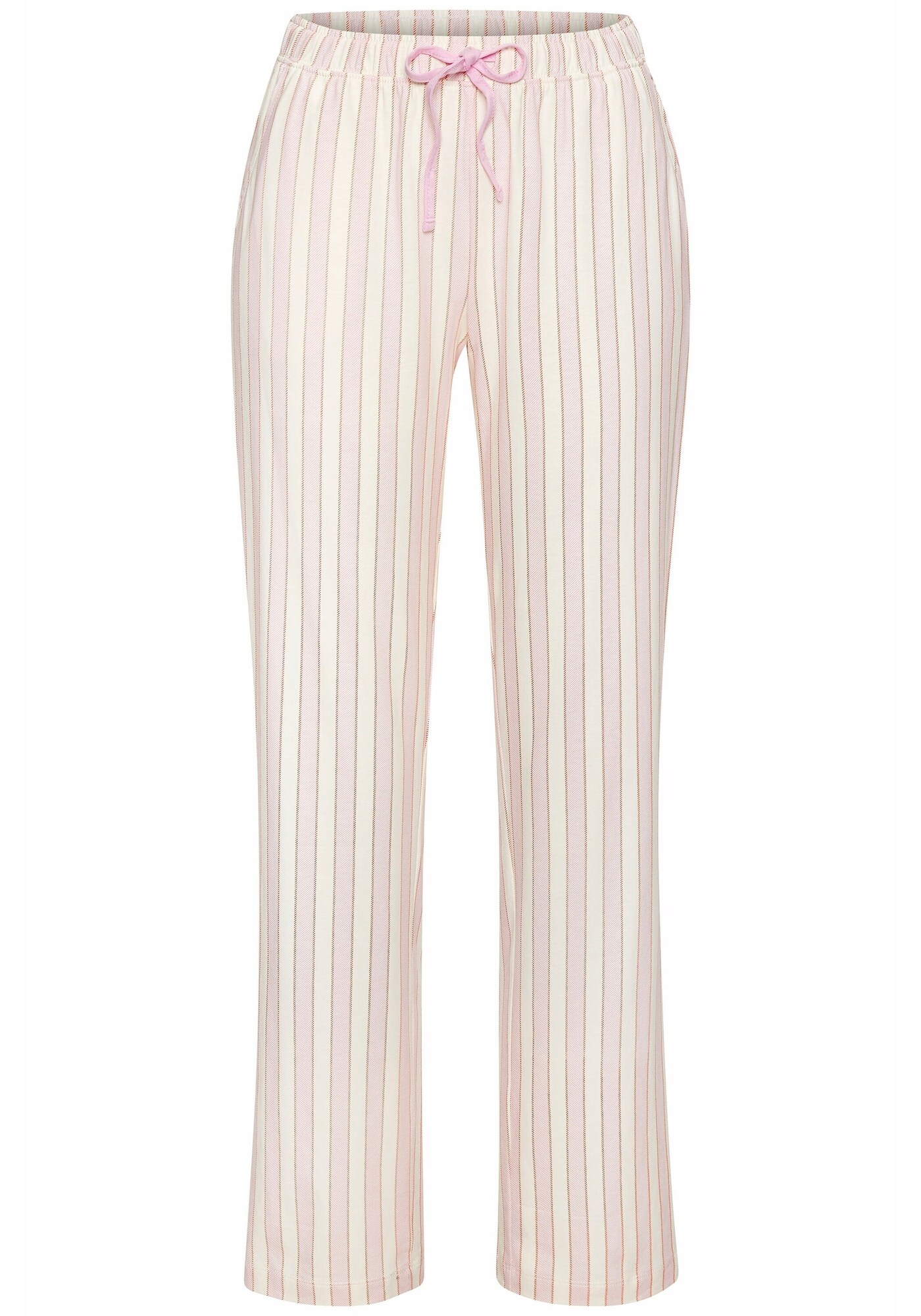 VIVANCE Pantaloni de pijama Dreams  roz / alb murdar