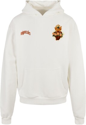 MJ Gonzales Sweatshirt ‘Heart’ Groen / Donkeroranje / Bourgogne / Wit