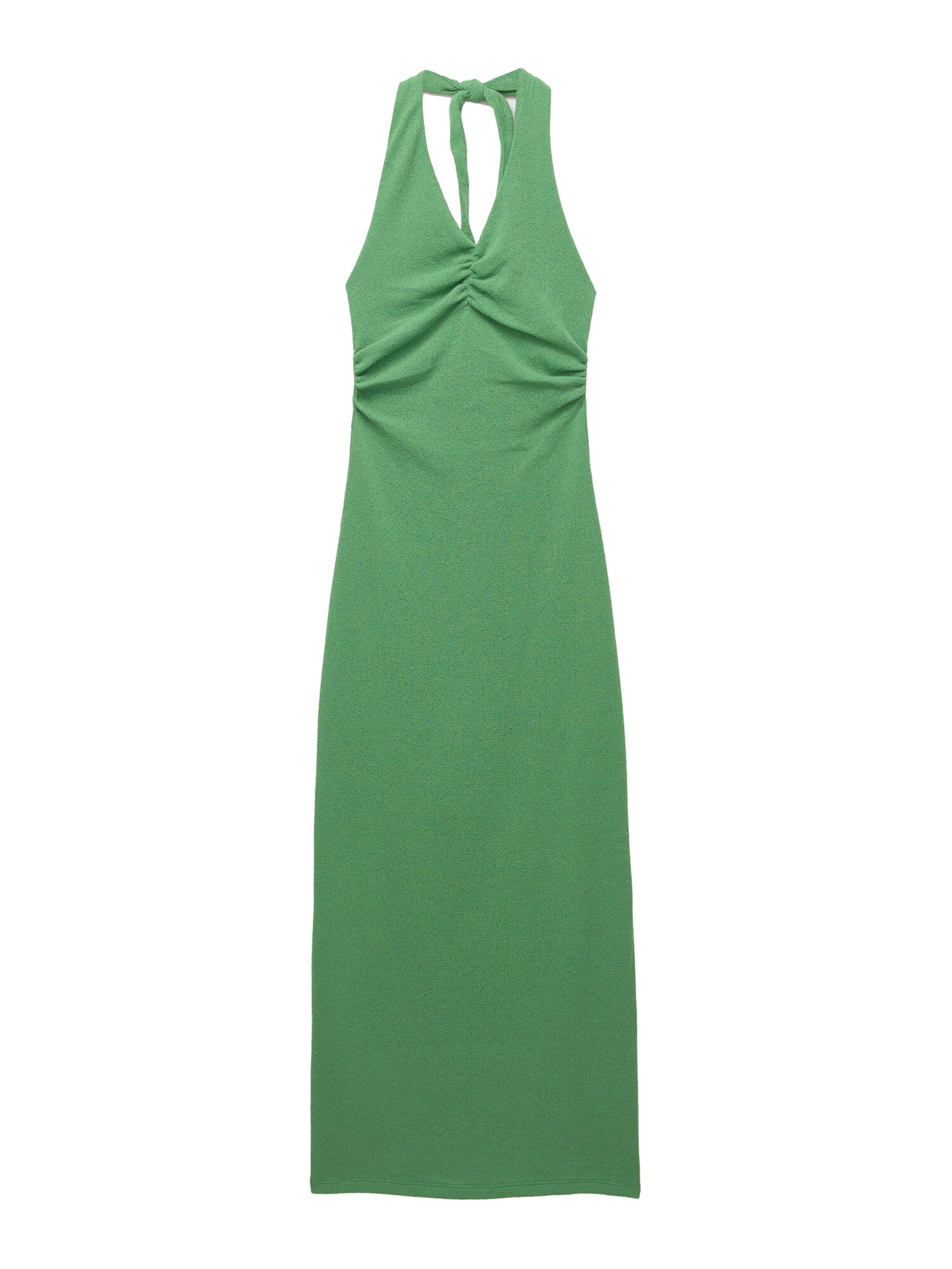 Pull&Bear Pletené šaty kiwi