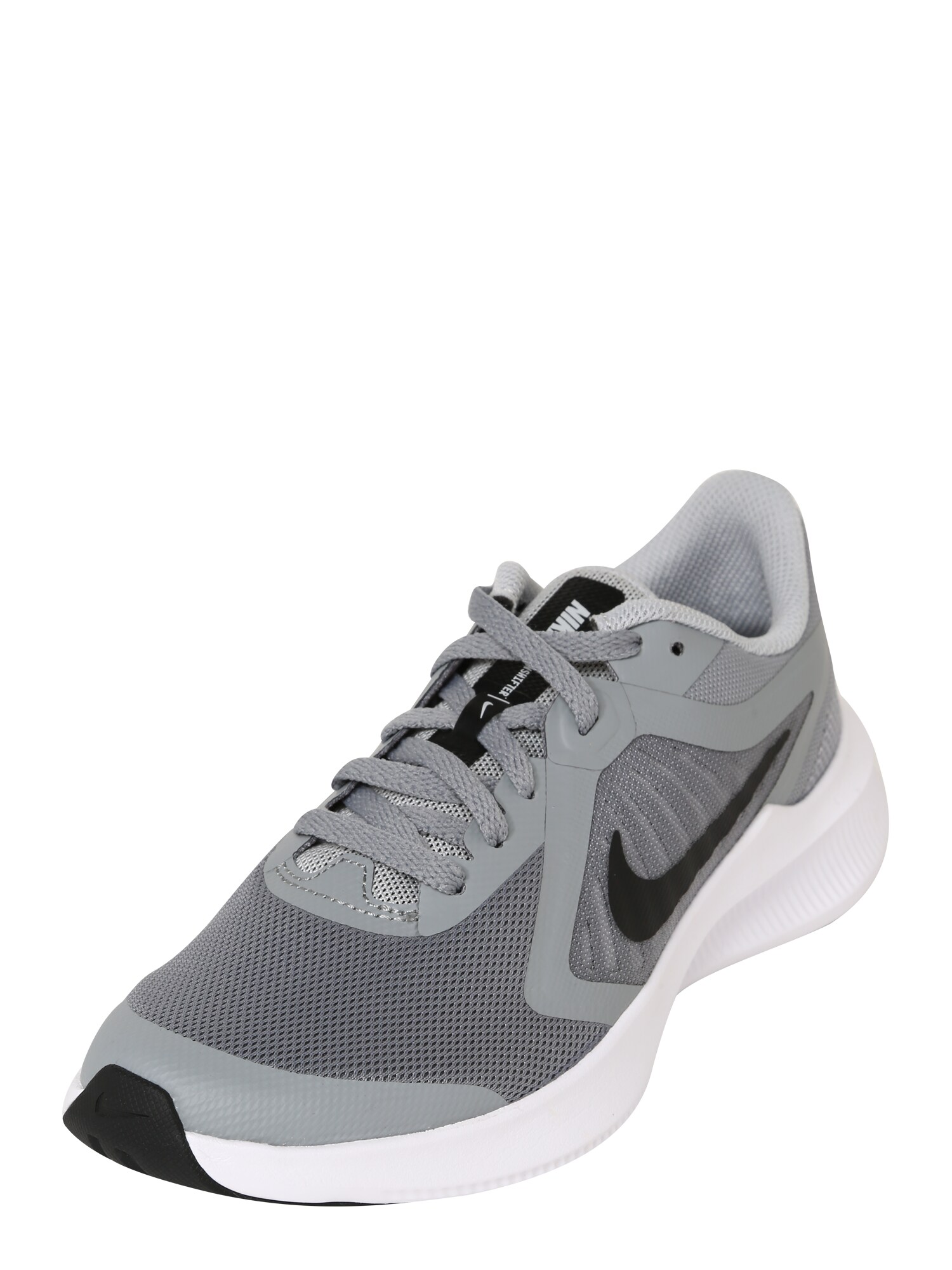NIKE Sportiniai batai 'Downshifter 10'  juoda / pilka