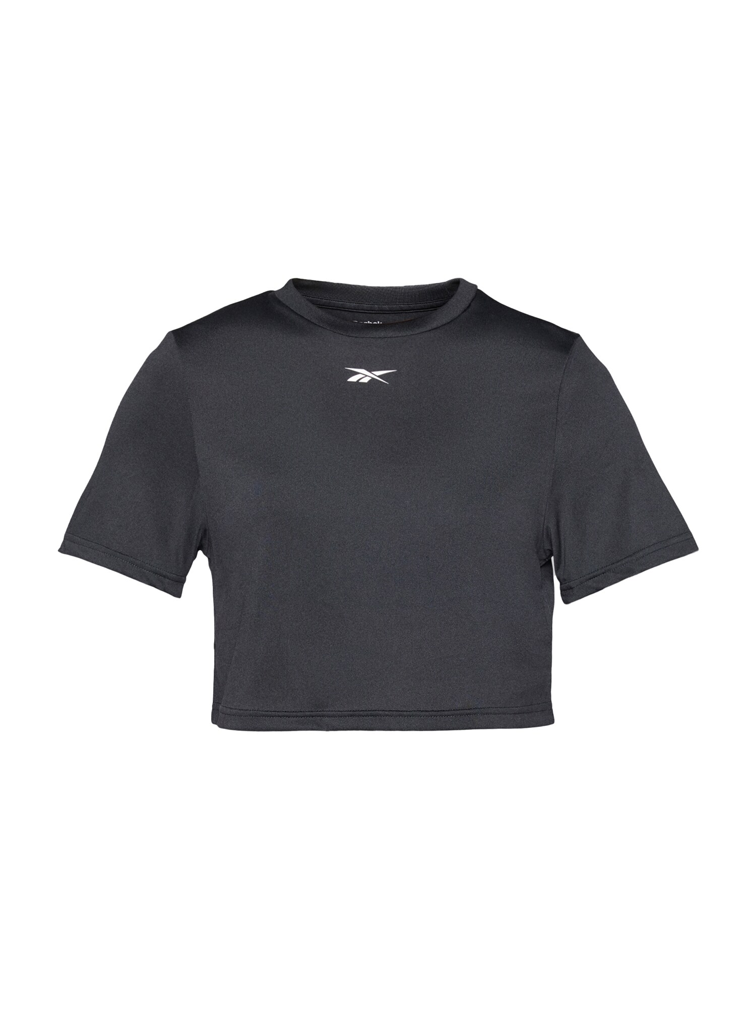 Reebok Tricou funcțional MICHAELA  negru / alb