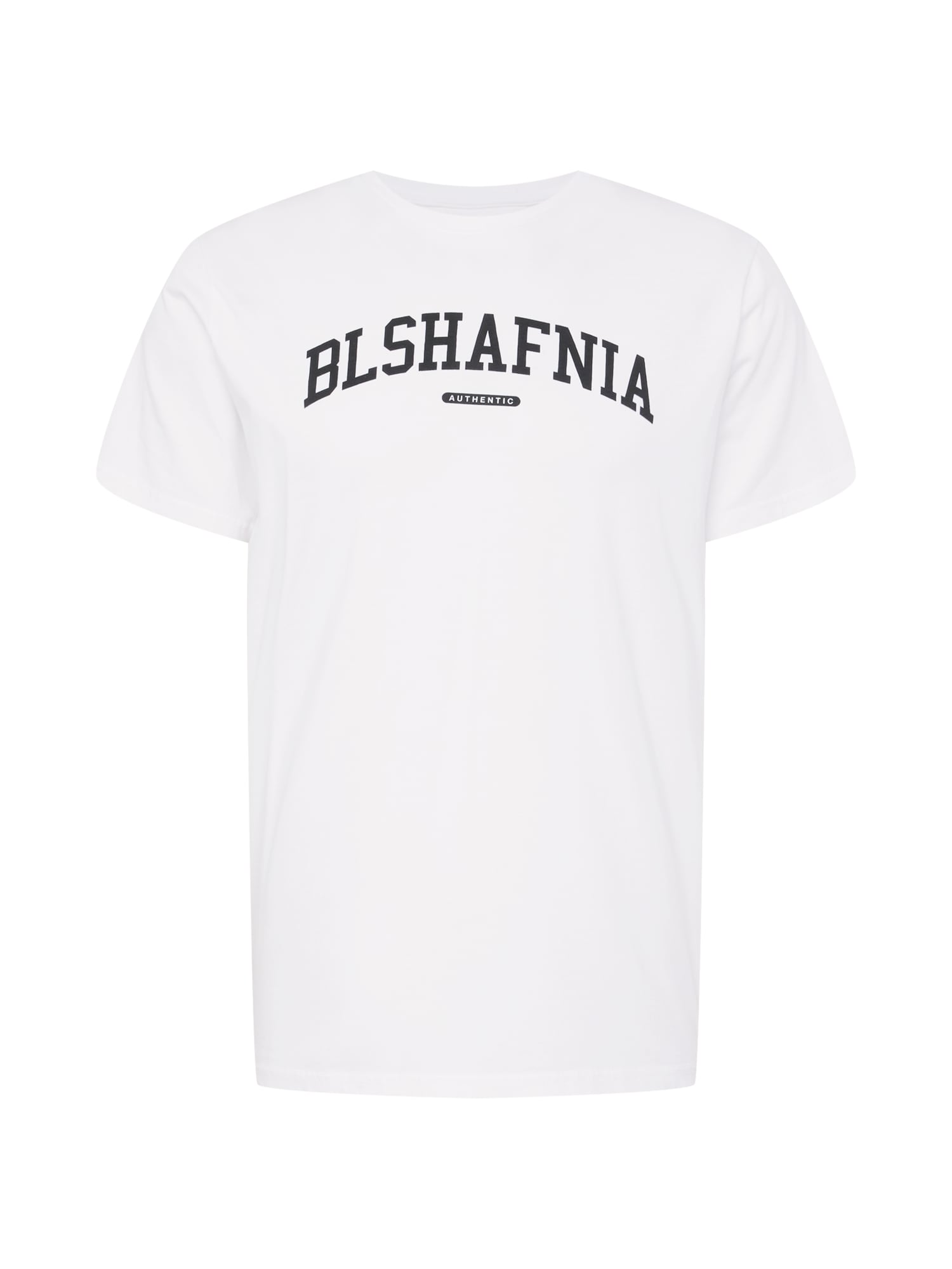 BLS HAFNIA Marškinėliai 'Varsity 3' juoda / balta
