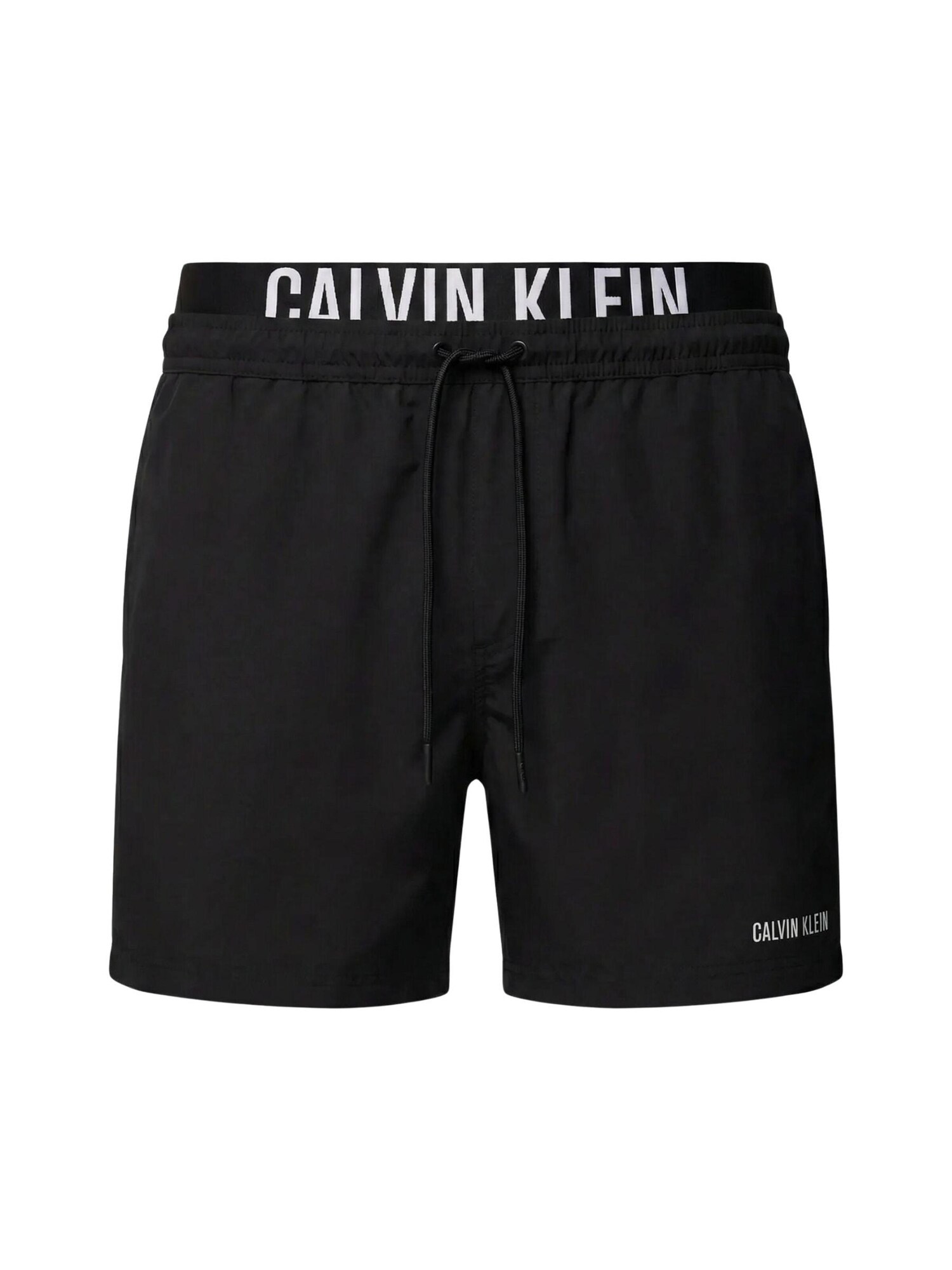 Calvin Klein Șorturi de baie 'Intense Power'  negru / alb