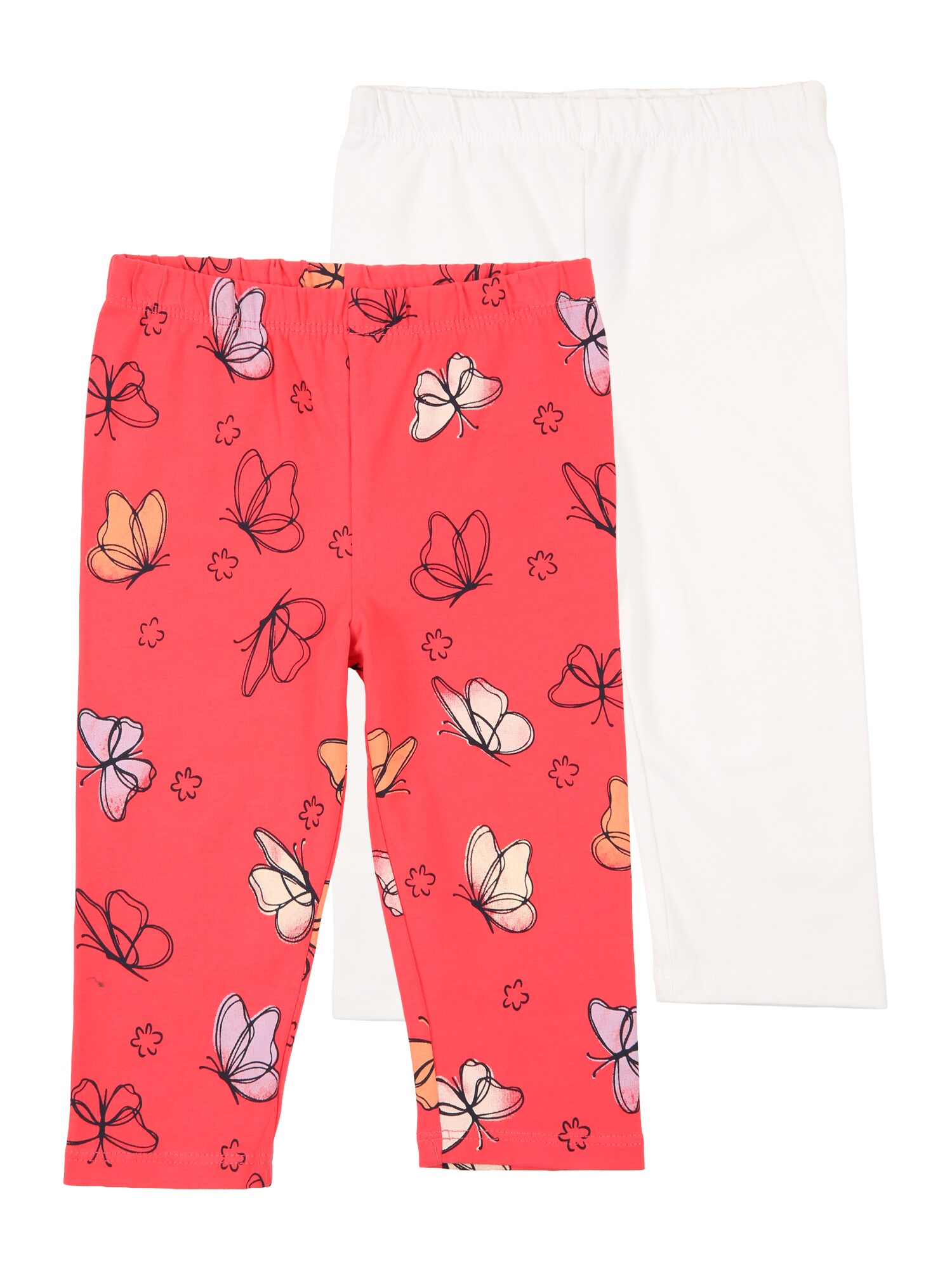 s.Oliver Leggings  portocaliu / roșu / negru / alb