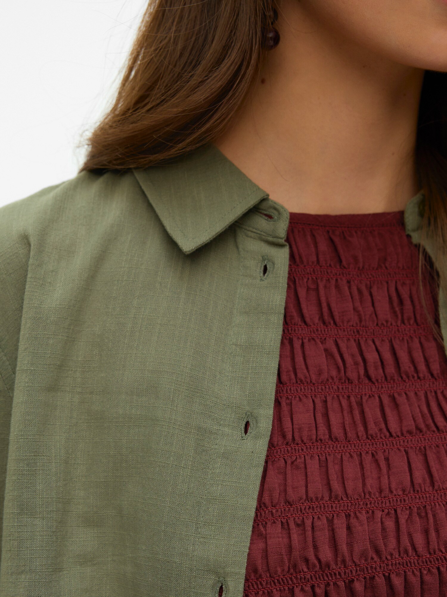 VERO MODA Blúzka 'VMCaia'  olivová (obrázok 5)