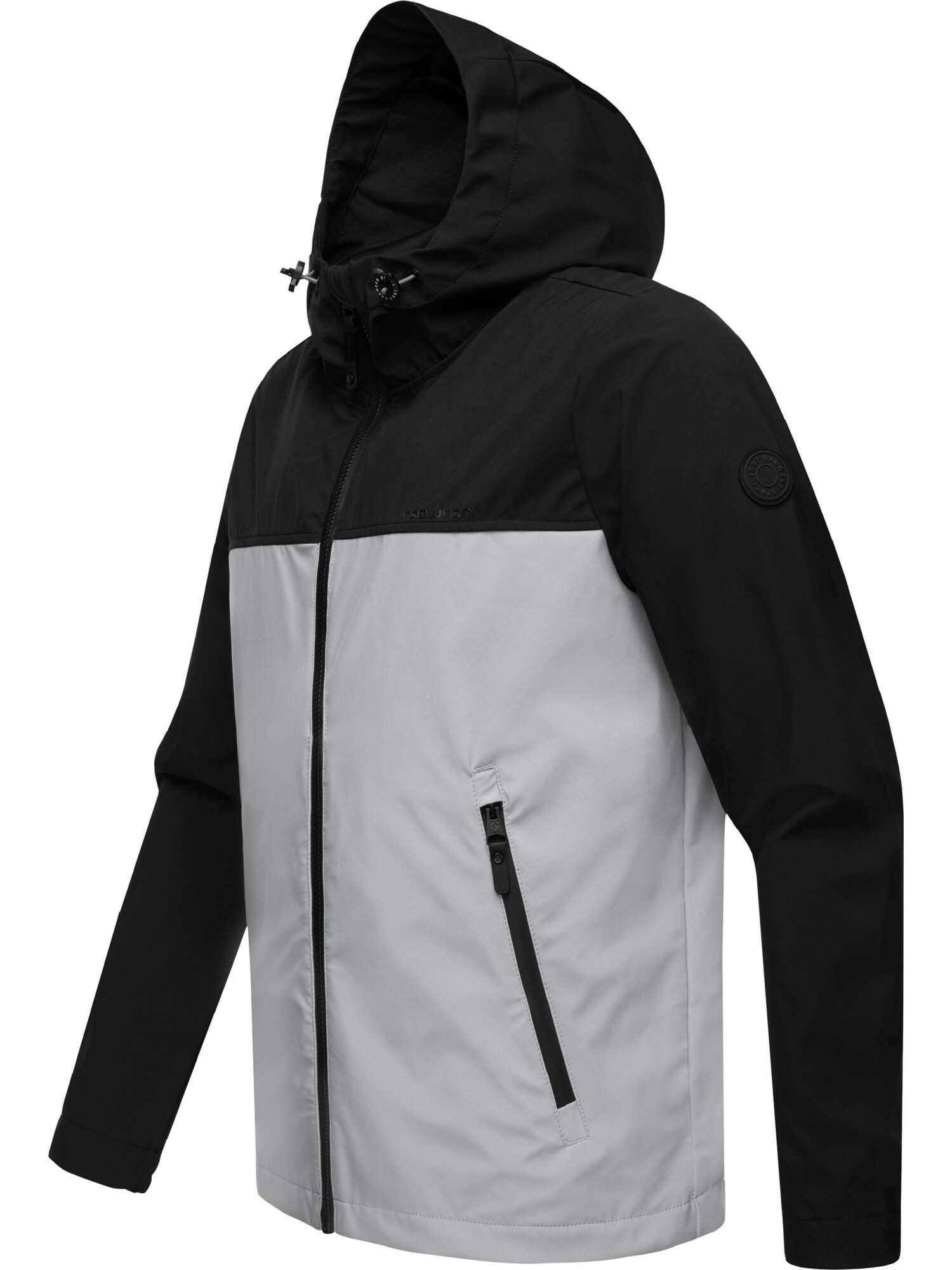 Ragwear Funkcionális dzseki  világosszürke / fekete termék 2. képe